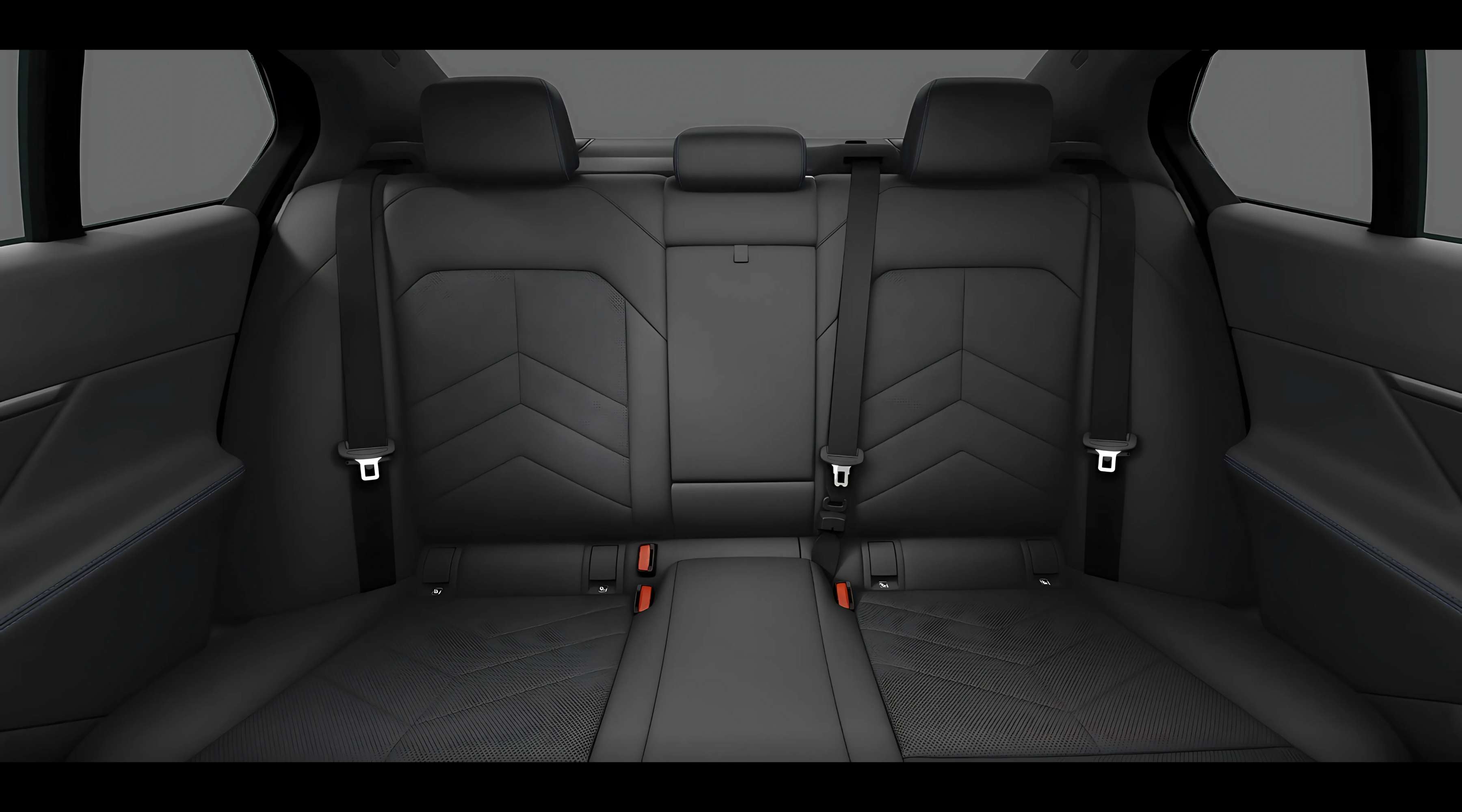 Ansicht der Rücksitze eines BMW 5er-Reihe