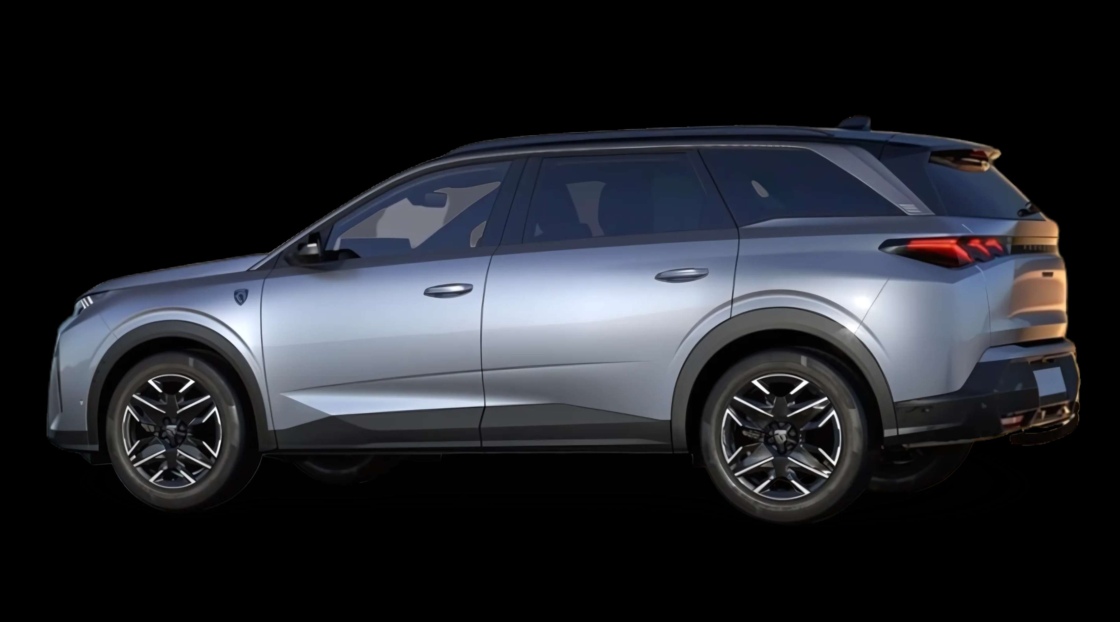 Seitenansicht eines Peugeot 5008