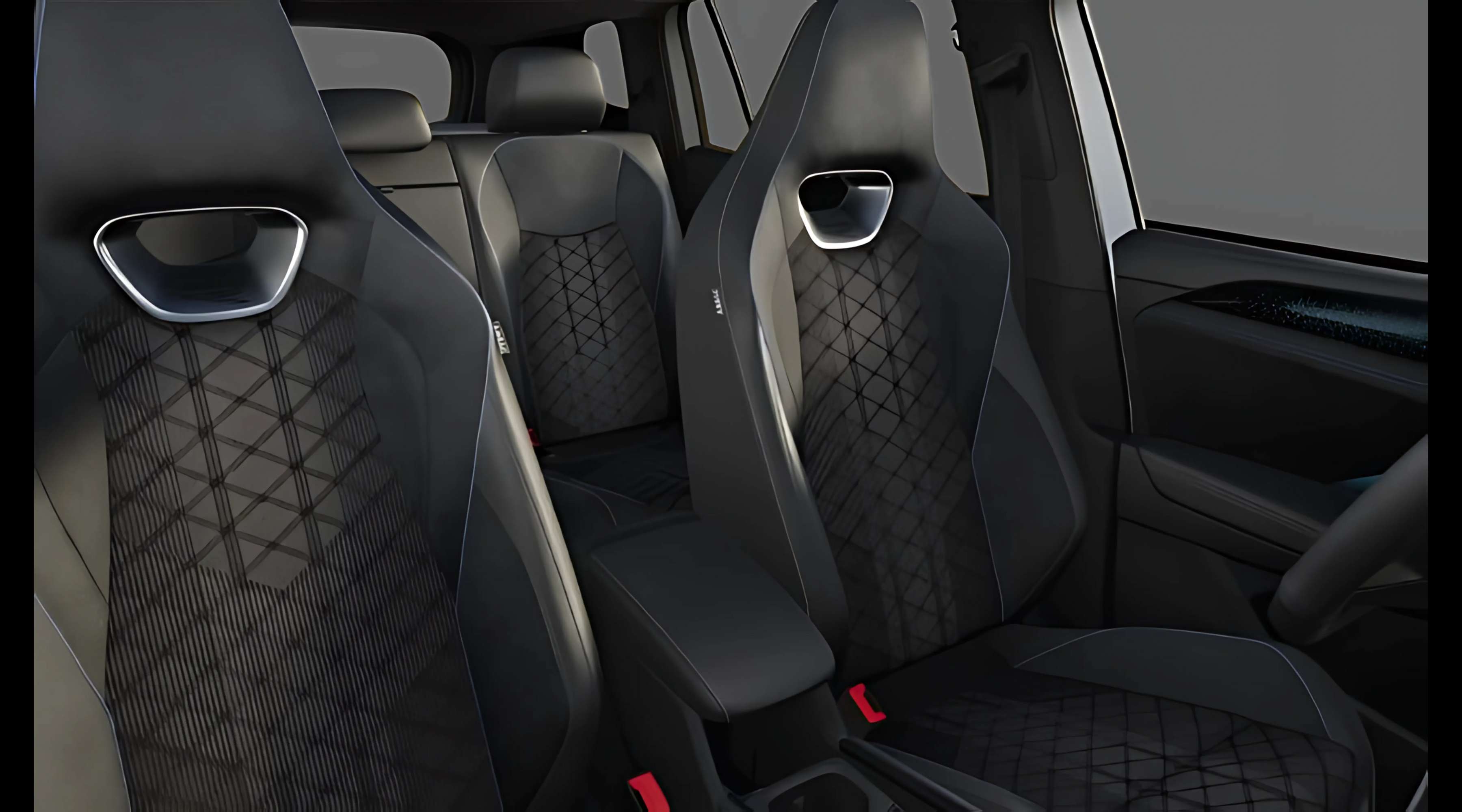 Vordersitze eines Volkswagen Tayron