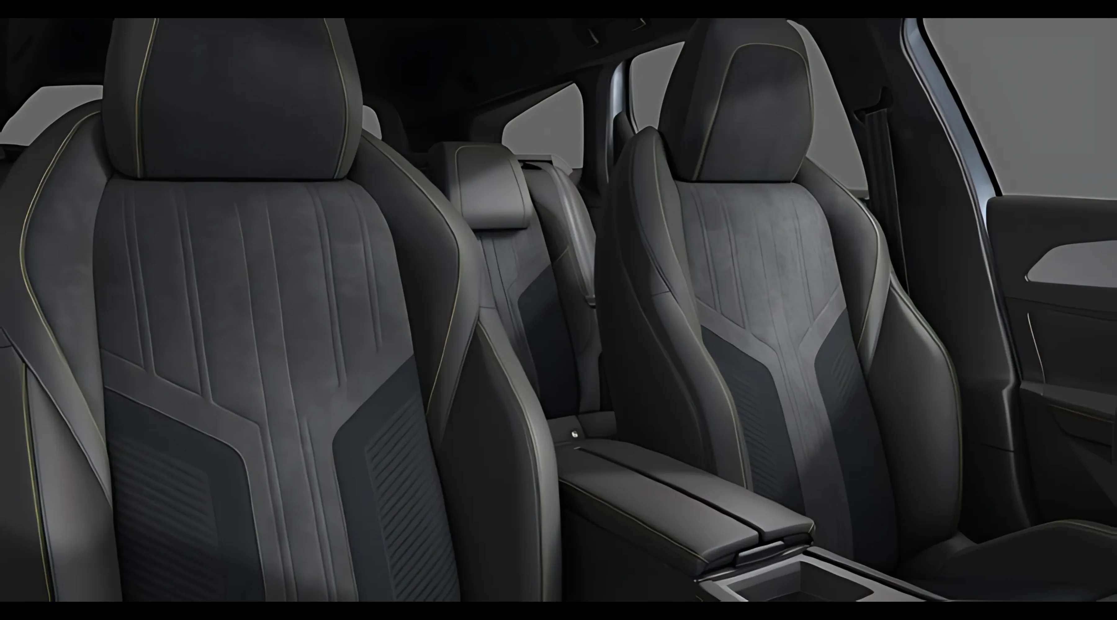 Vordersitze eines Peugeot 308