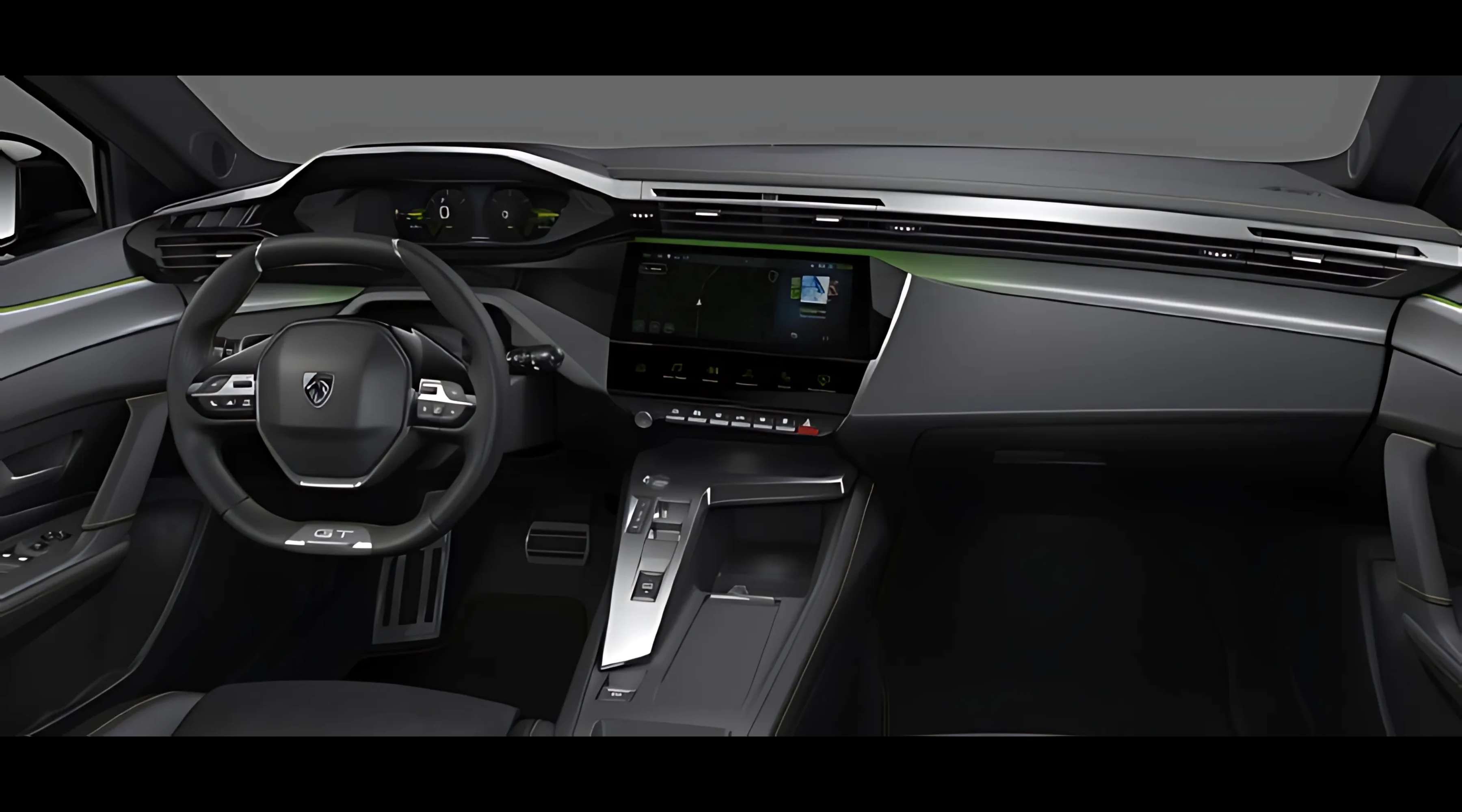 Armaturenbrett eines Peugeot 308