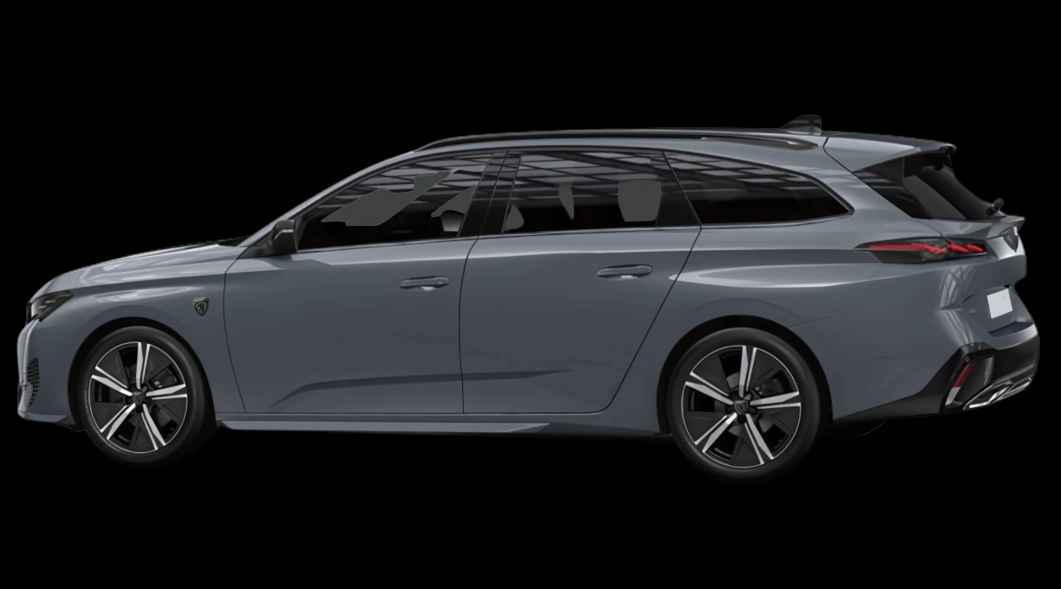 Seitenansicht eines Peugeot 308