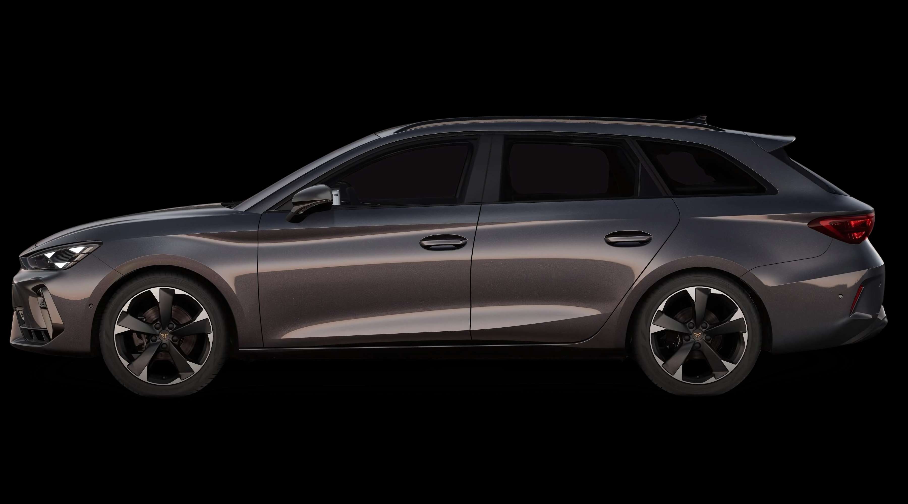Seitenansicht eines CUPRA Leon