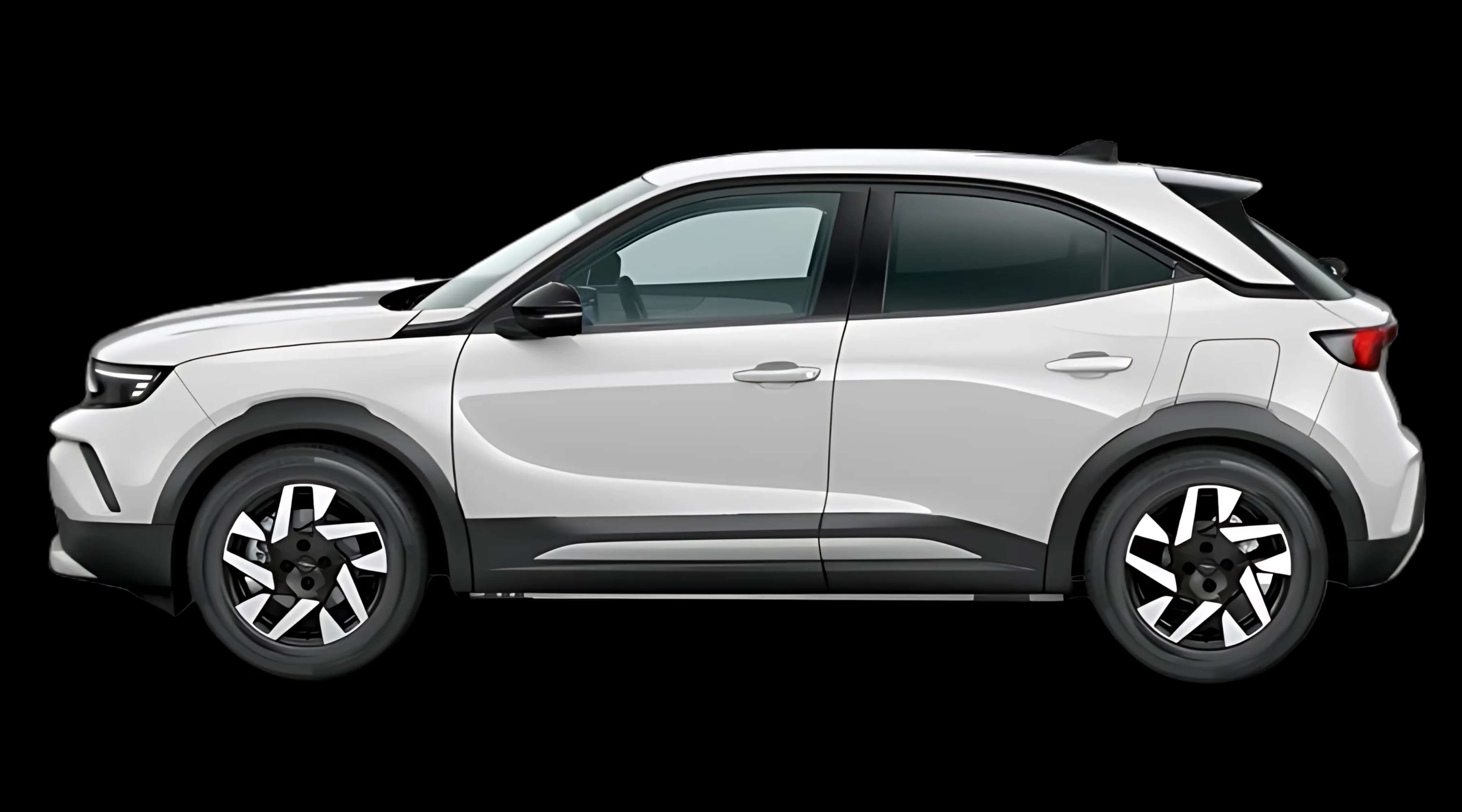 Seitenansicht eines Opel Mokka