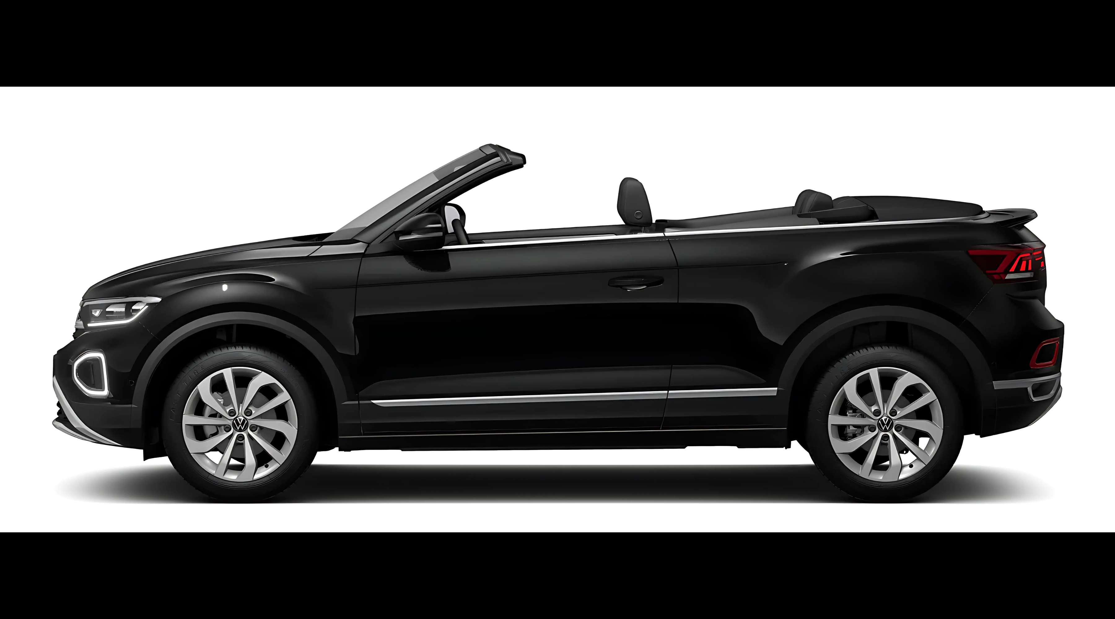 Seitenansicht eines Volkswagen T-Roc