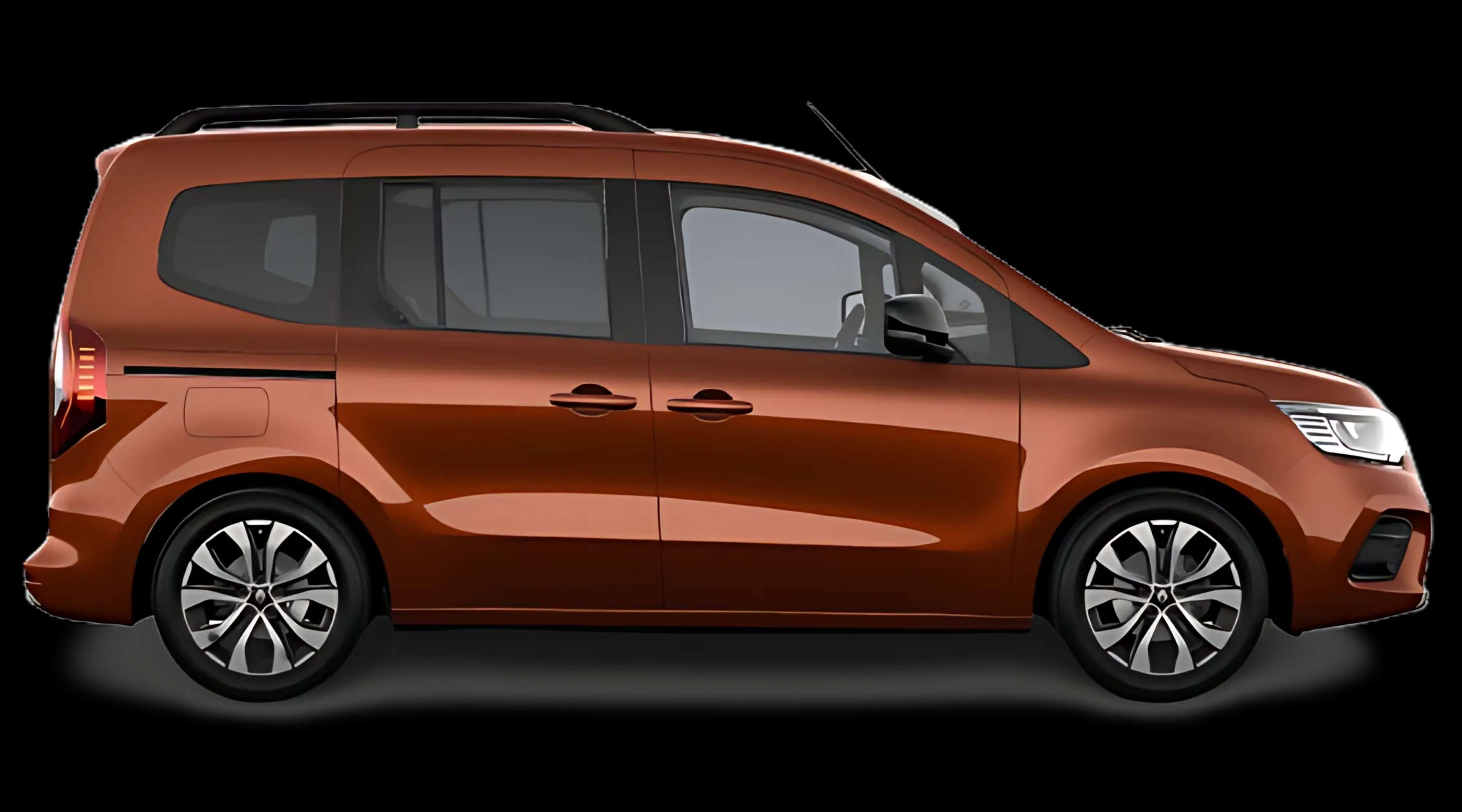 Seitenansicht eines Renault Kangoo
