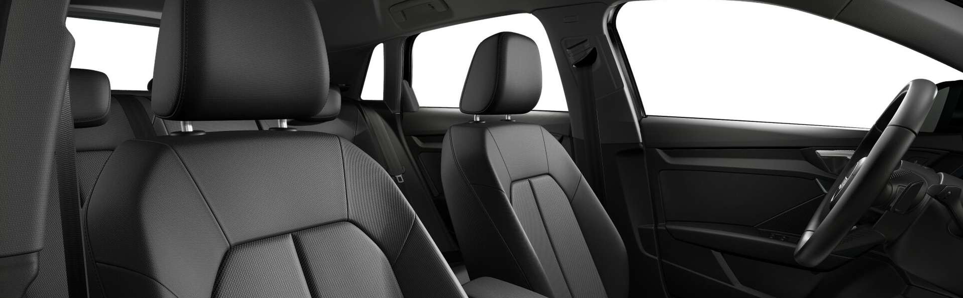 Ansicht der Frontsitze eines Audi A3