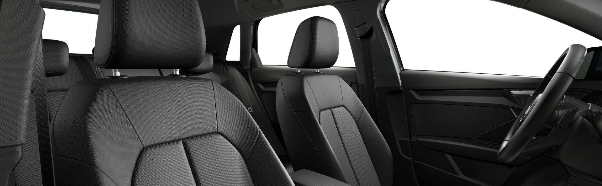 Ansicht der Frontsitze eines Audi A3