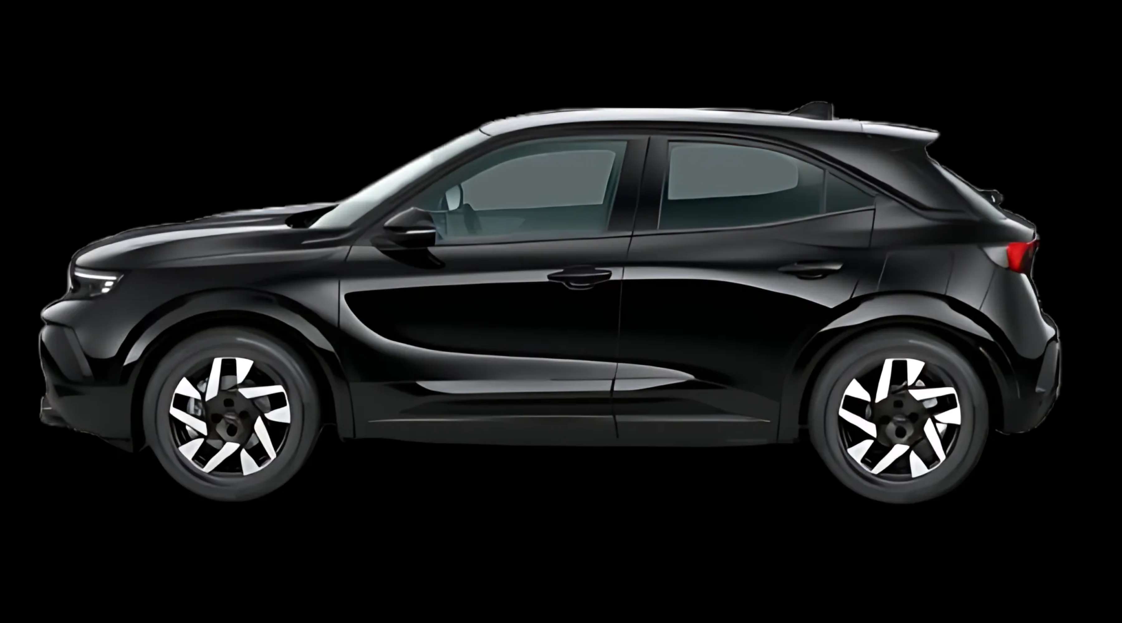 Seitenansicht eines Opel Mokka
