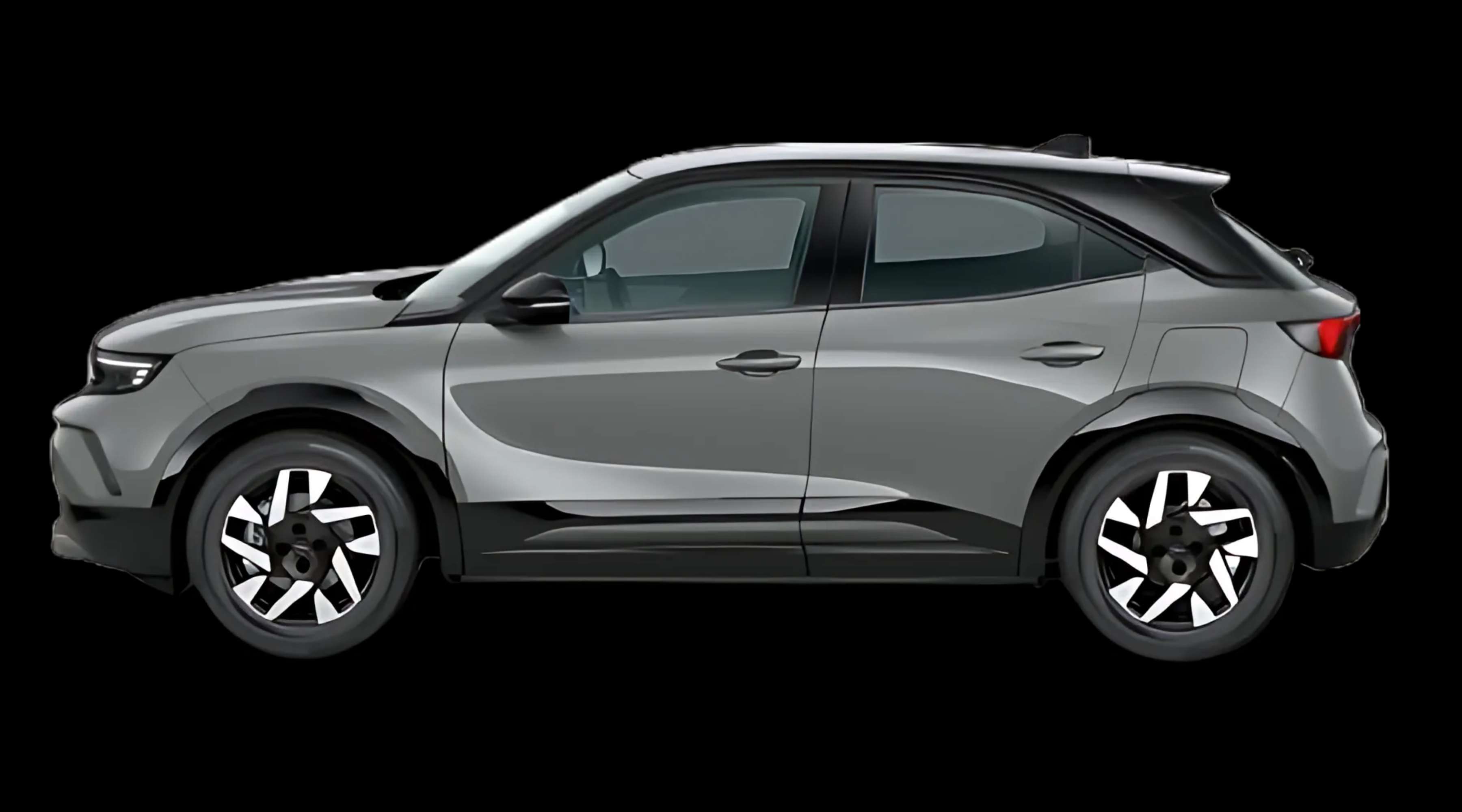 Seitenansicht eines Opel Mokka