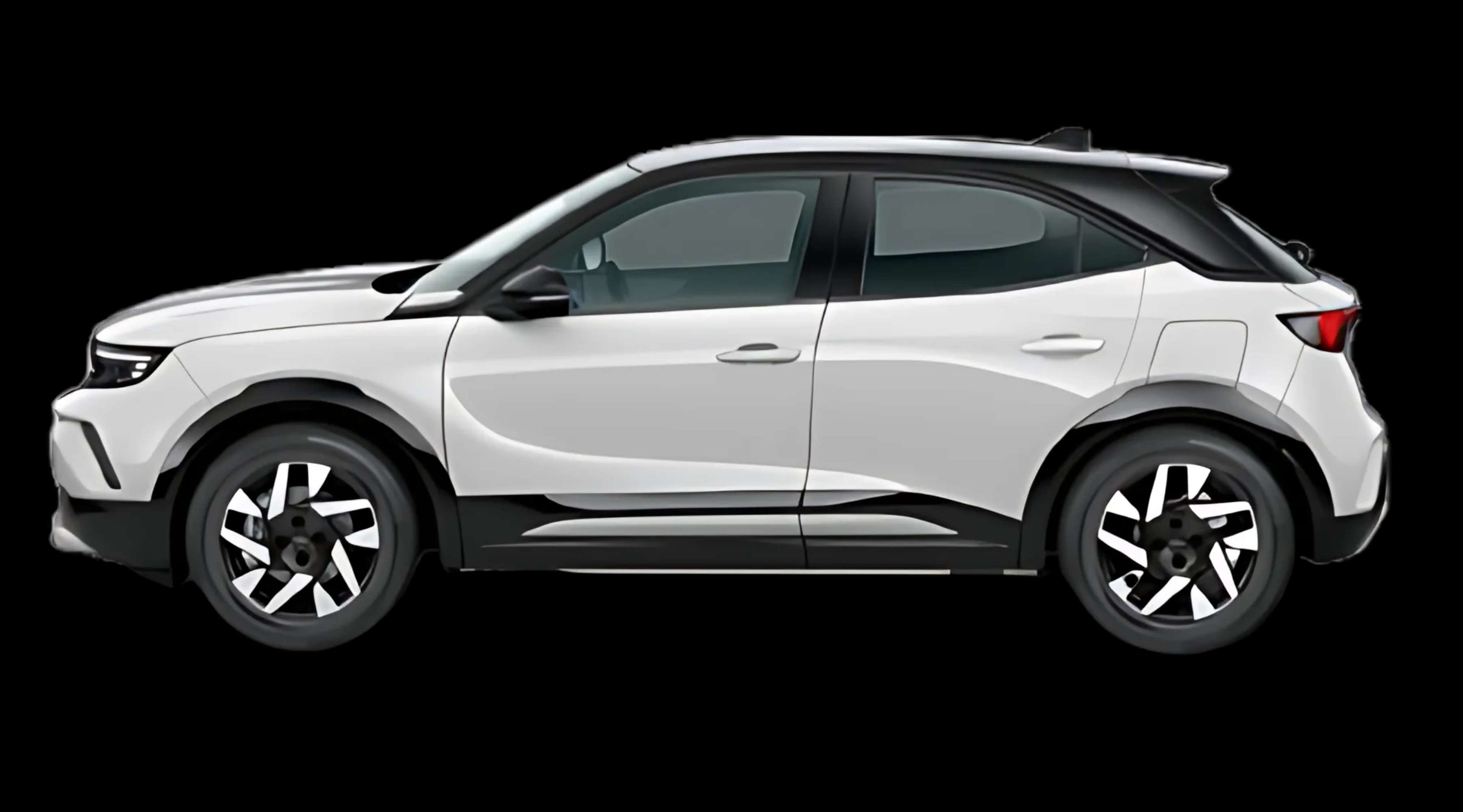Seitenansicht eines Opel Mokka