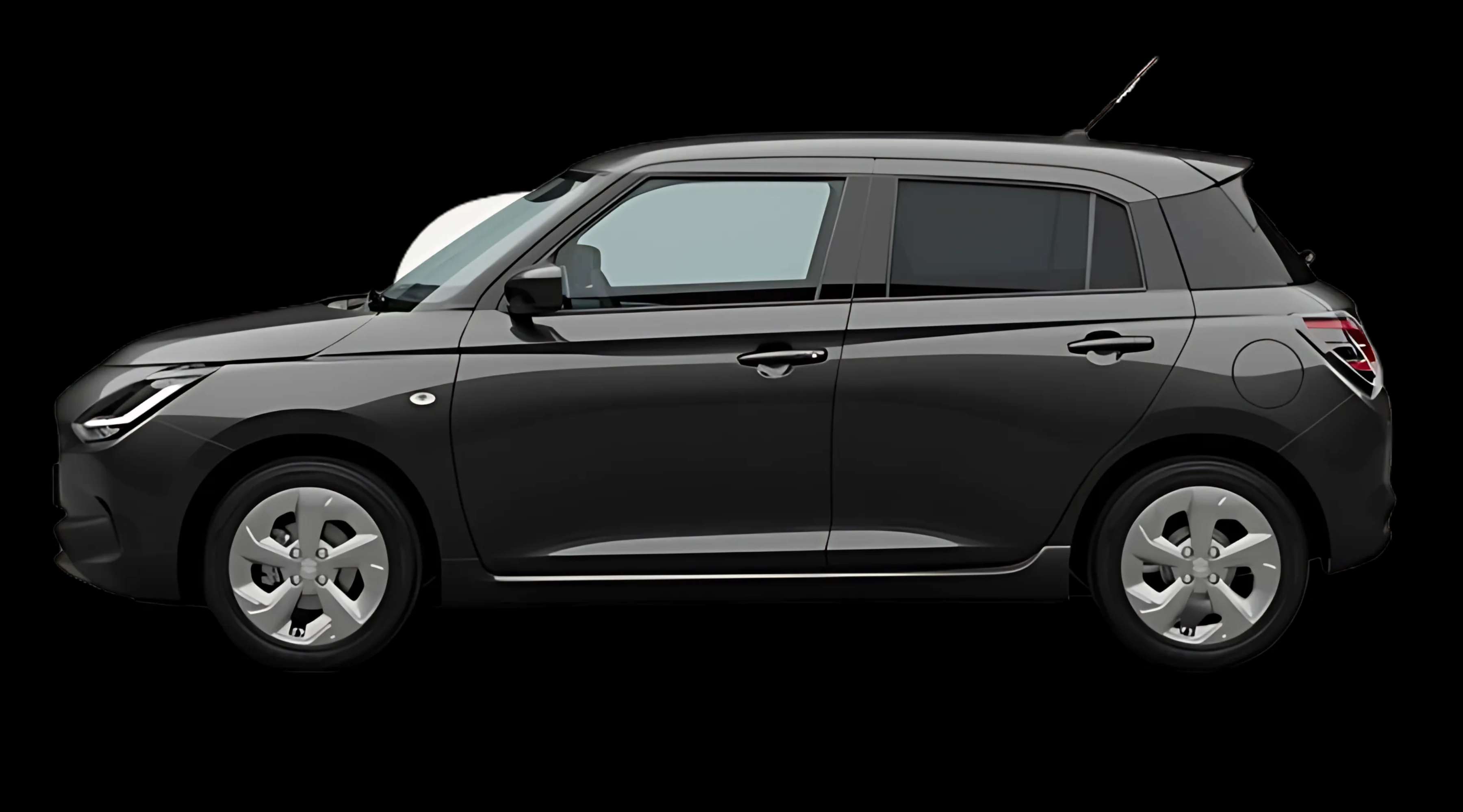 Seitenansicht eines Suzuki Swift