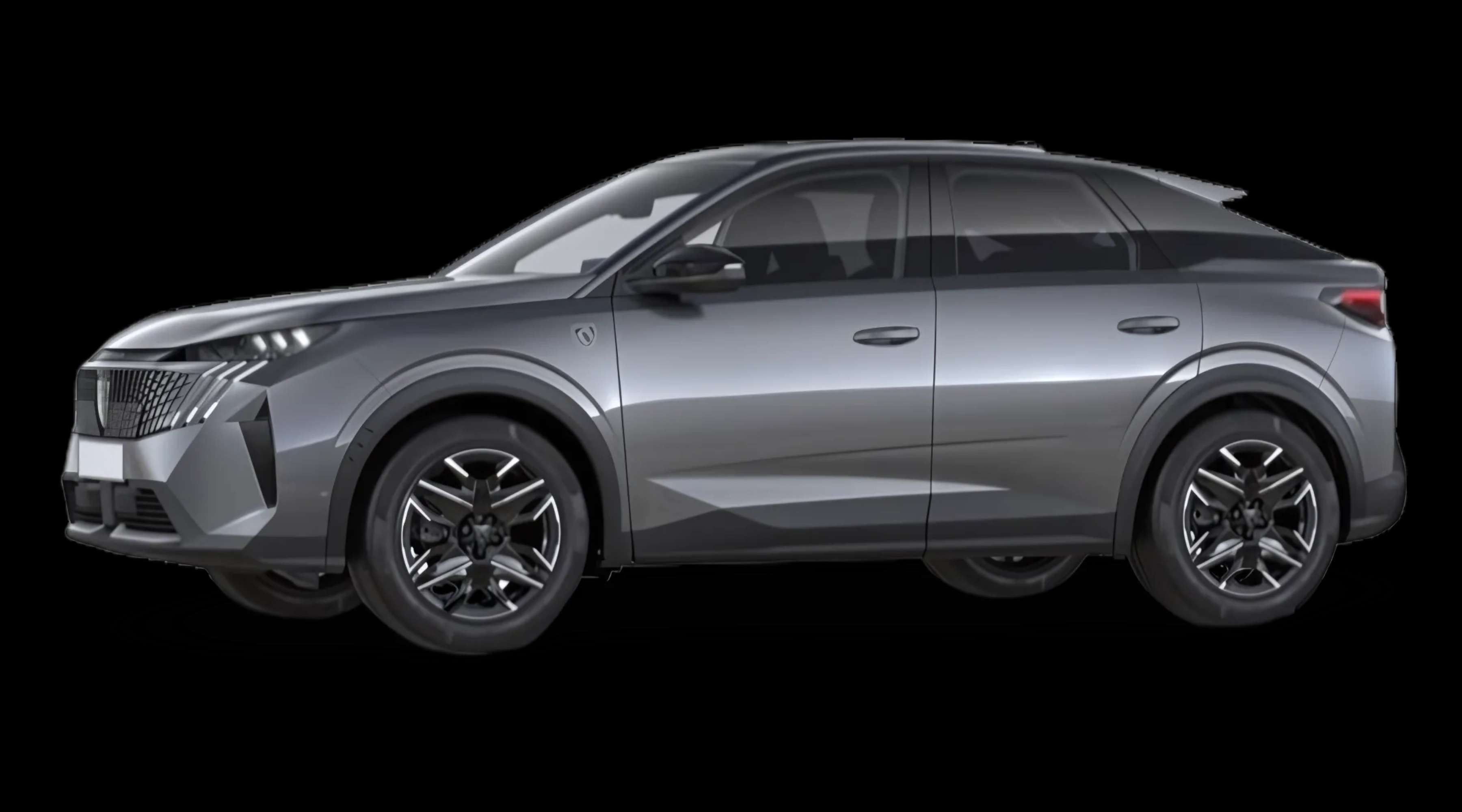 Seitenansicht eines Peugeot 3008