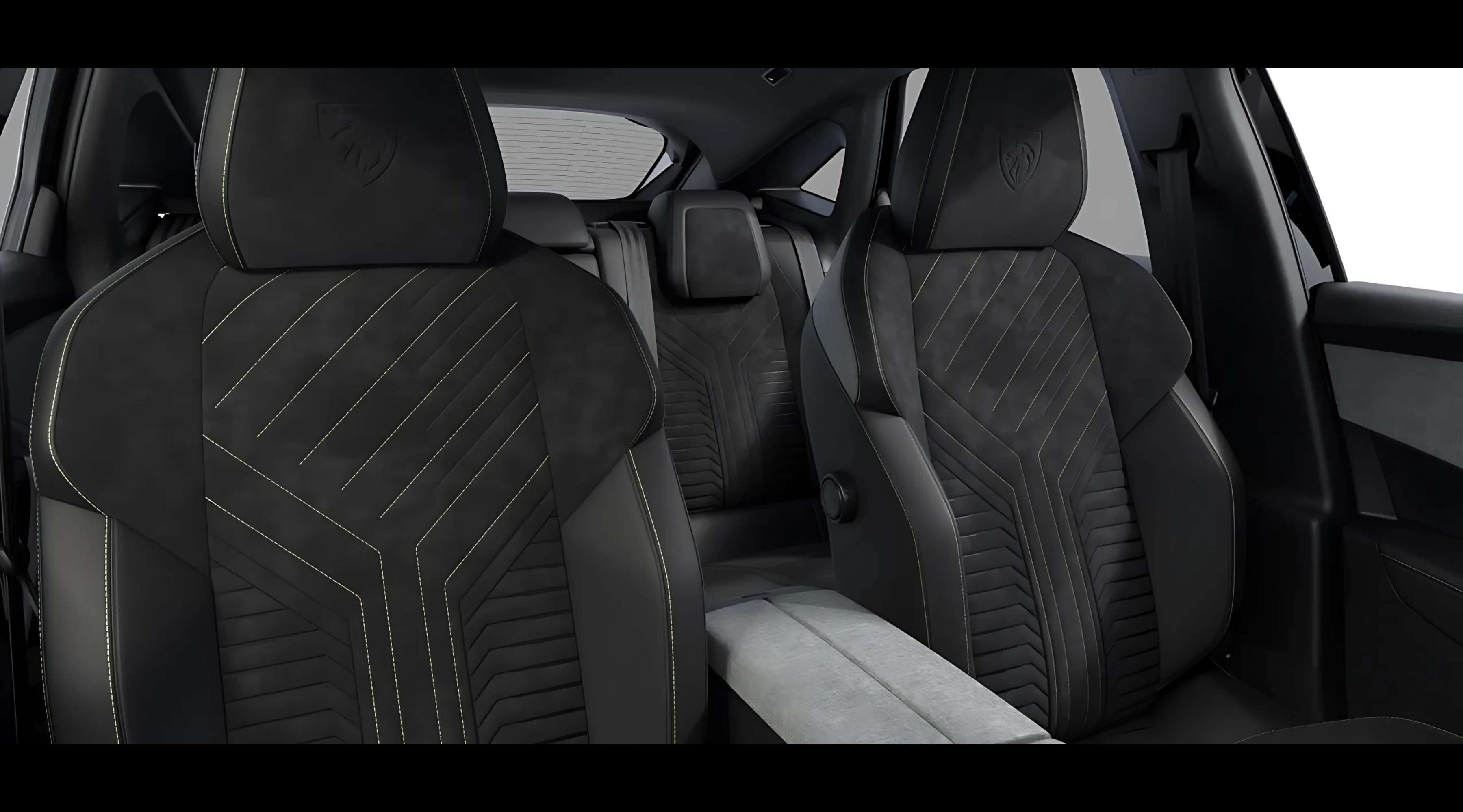 Ansicht der Frontsitze eines Peugeot 3008