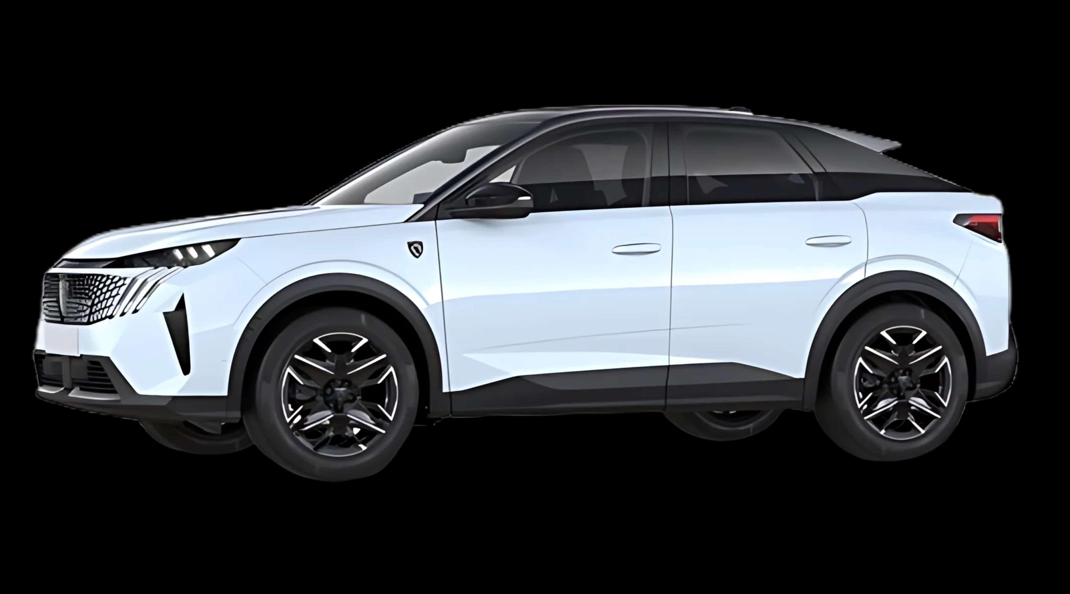Seitenansicht eines Peugeot 3008