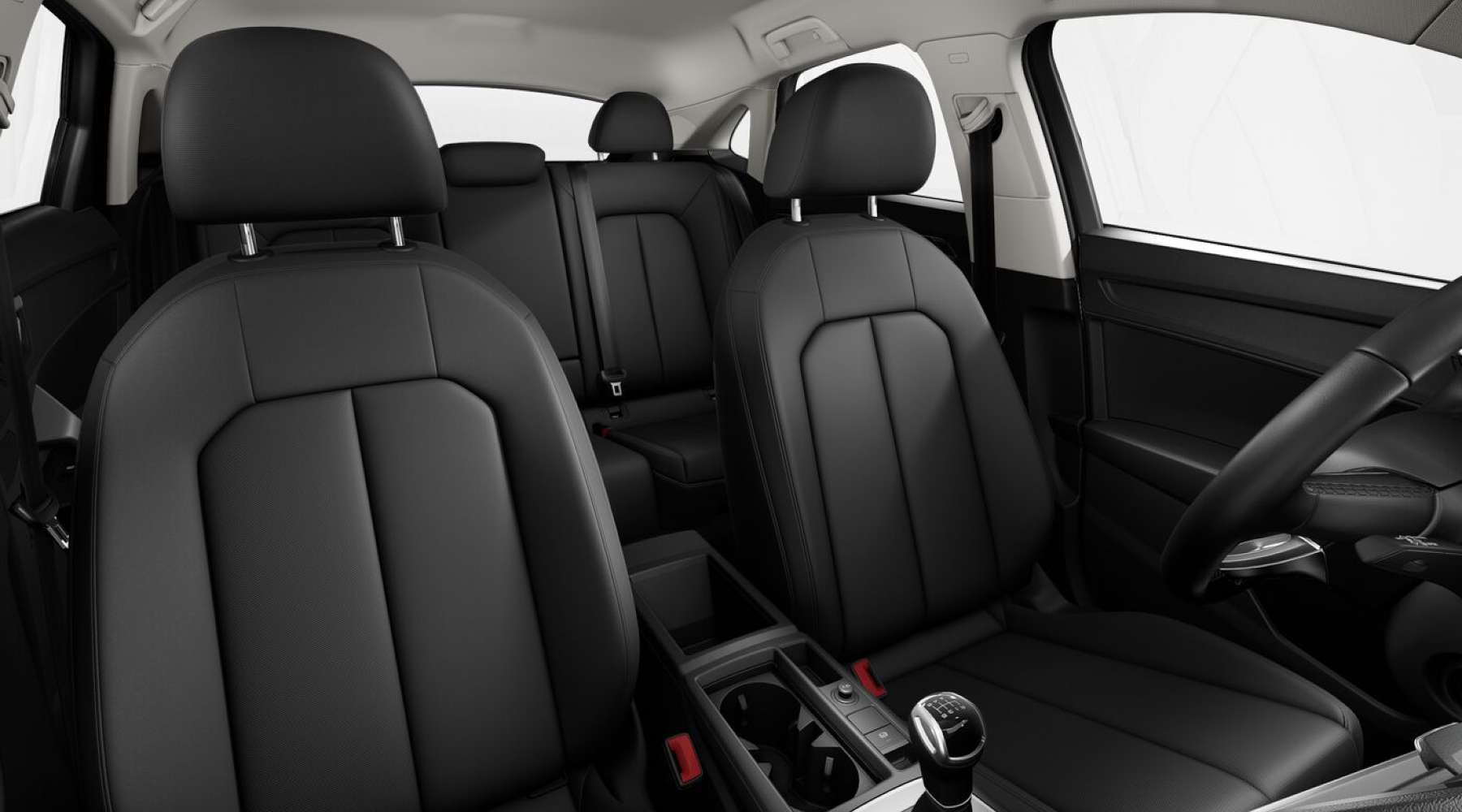 Ansicht der Frontsitze eines Audi Q3 Sportback