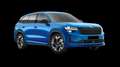 Schräge Frontansicht der Variante Race-Blau Metallic (frei konfigurierbar)