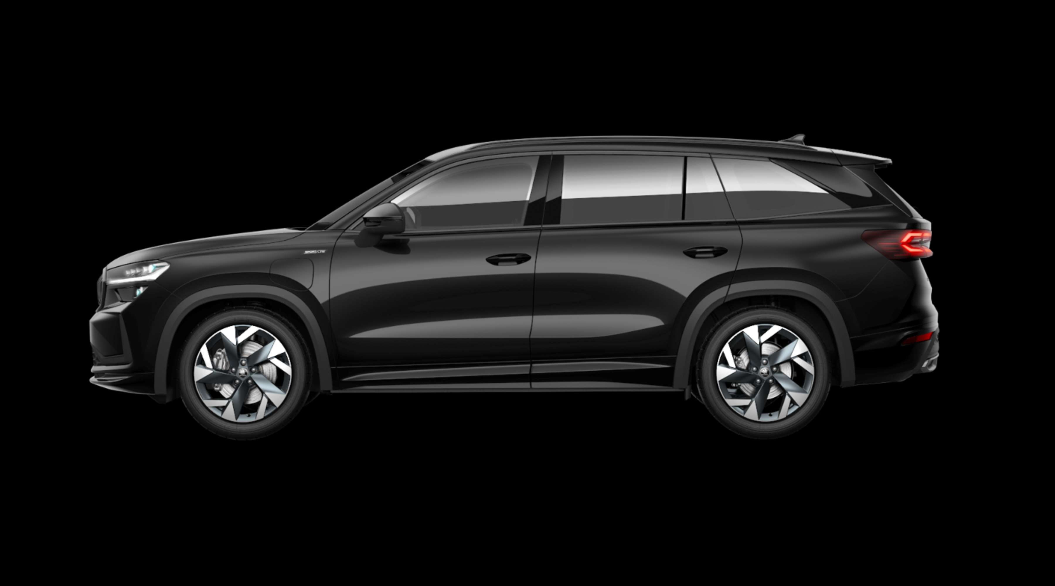 Seitenansicht eines Skoda Kodiaq
