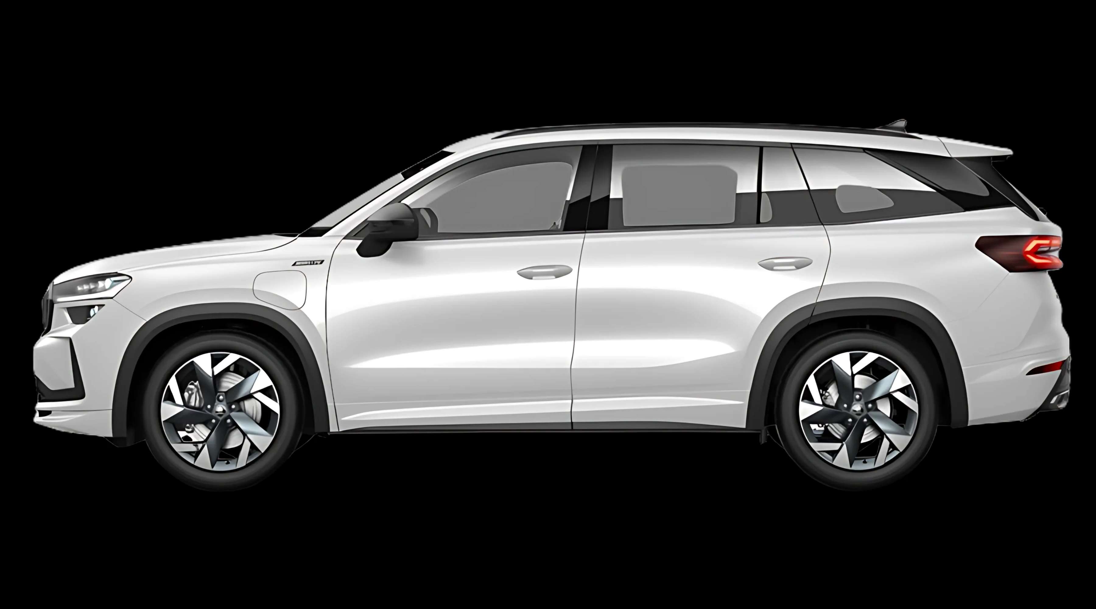 Seitenansicht eines Skoda Kodiaq