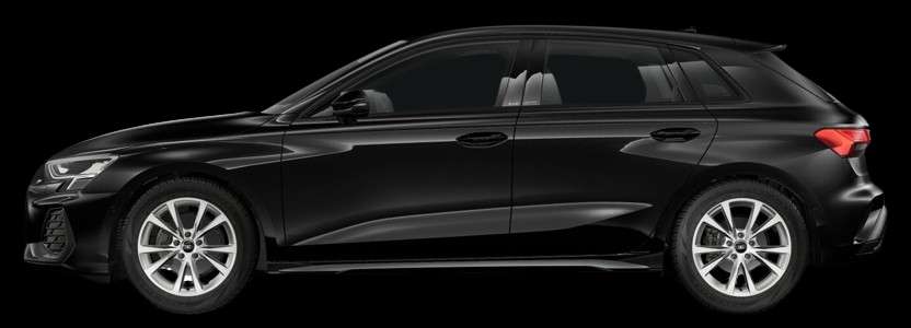 Seitenansicht eines Audi A3