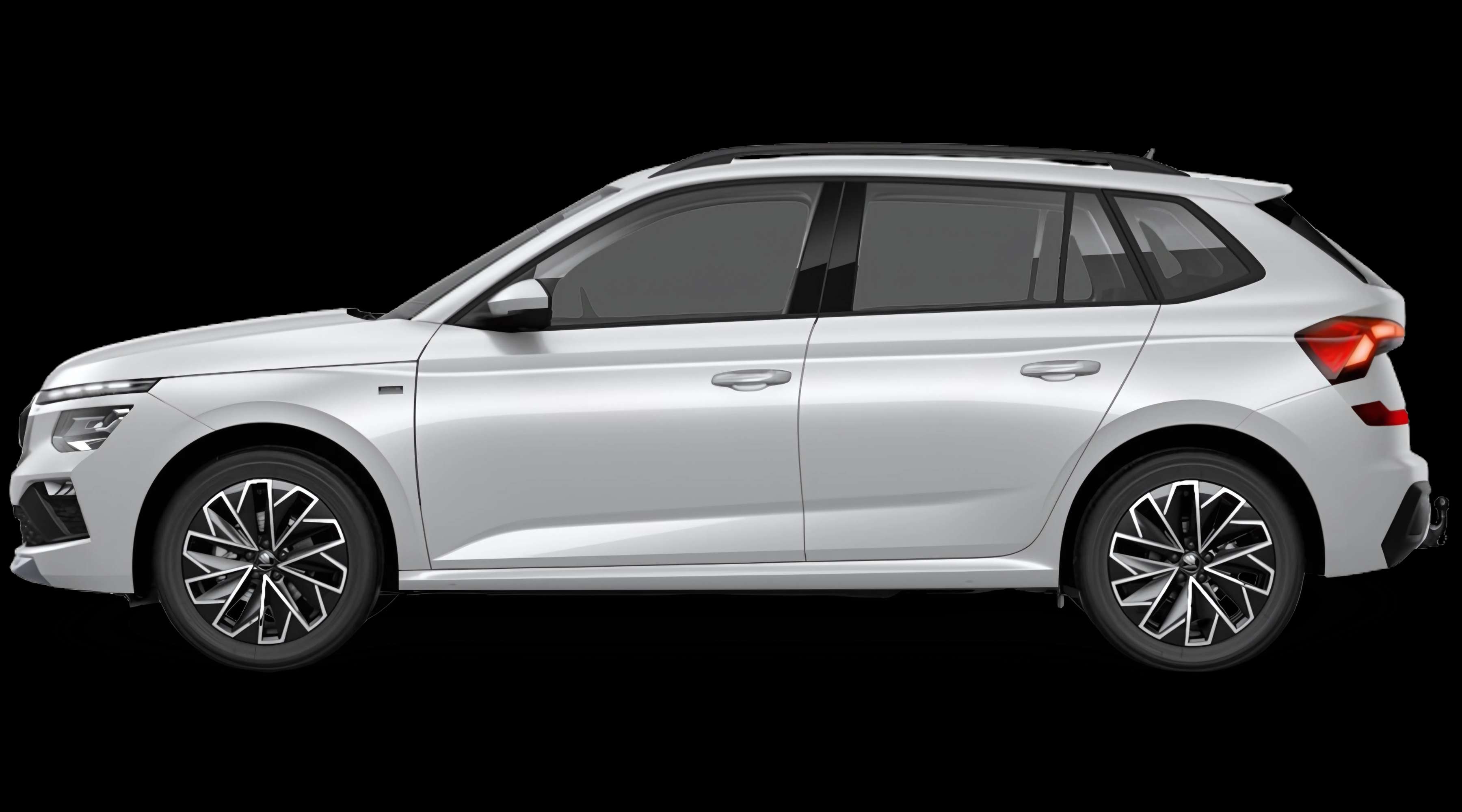 Seitenansicht eines Skoda Kamiq