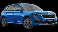 Schräge Frontansicht der Variante Race-Blau Metallic