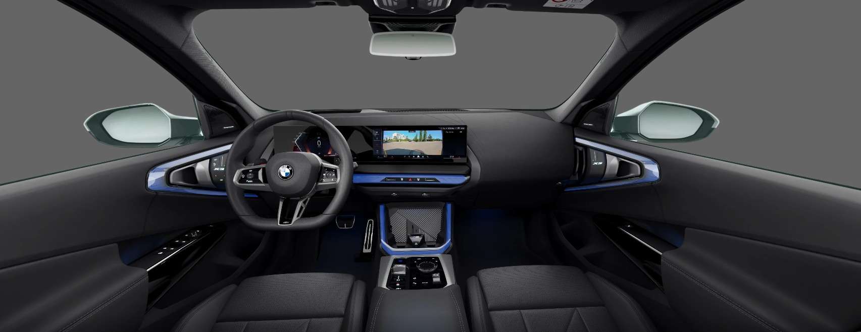 Ansicht des Armaturenbretts eines BMW X3