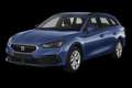 Schräge Frontansicht der Variante Saphir Blau Metallic