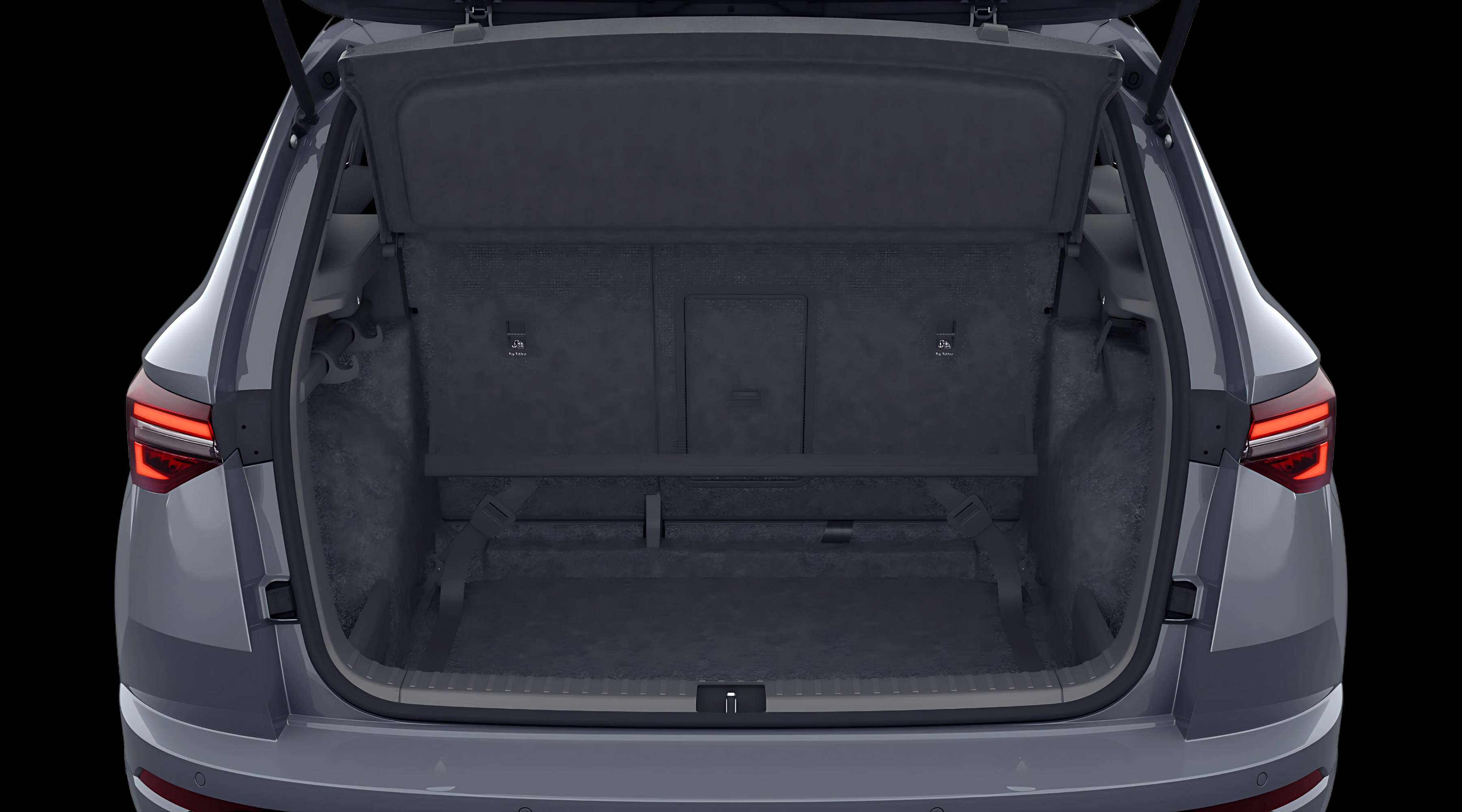 Kofferraum eines Skoda Karoq