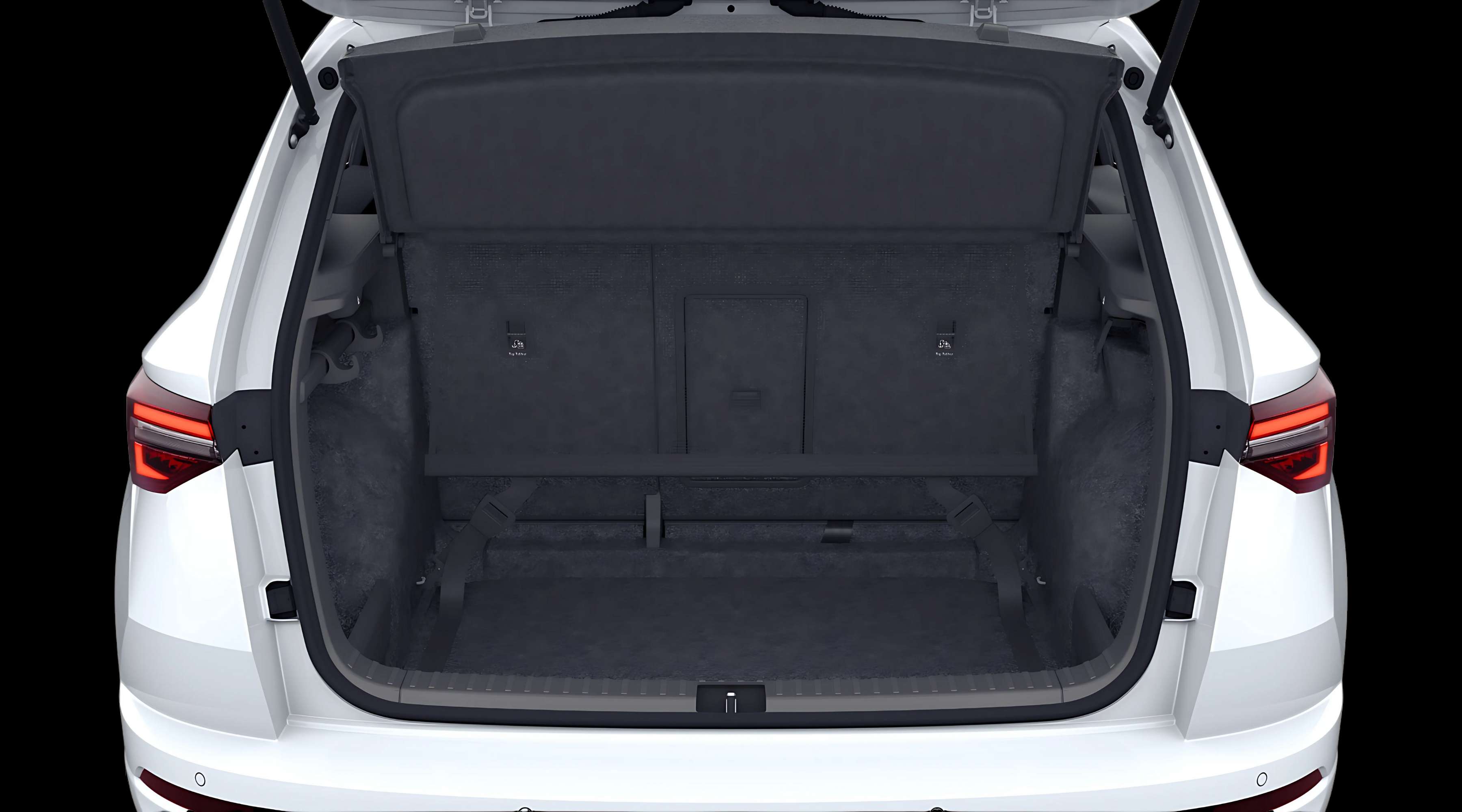 Kofferraum eines Skoda Karoq