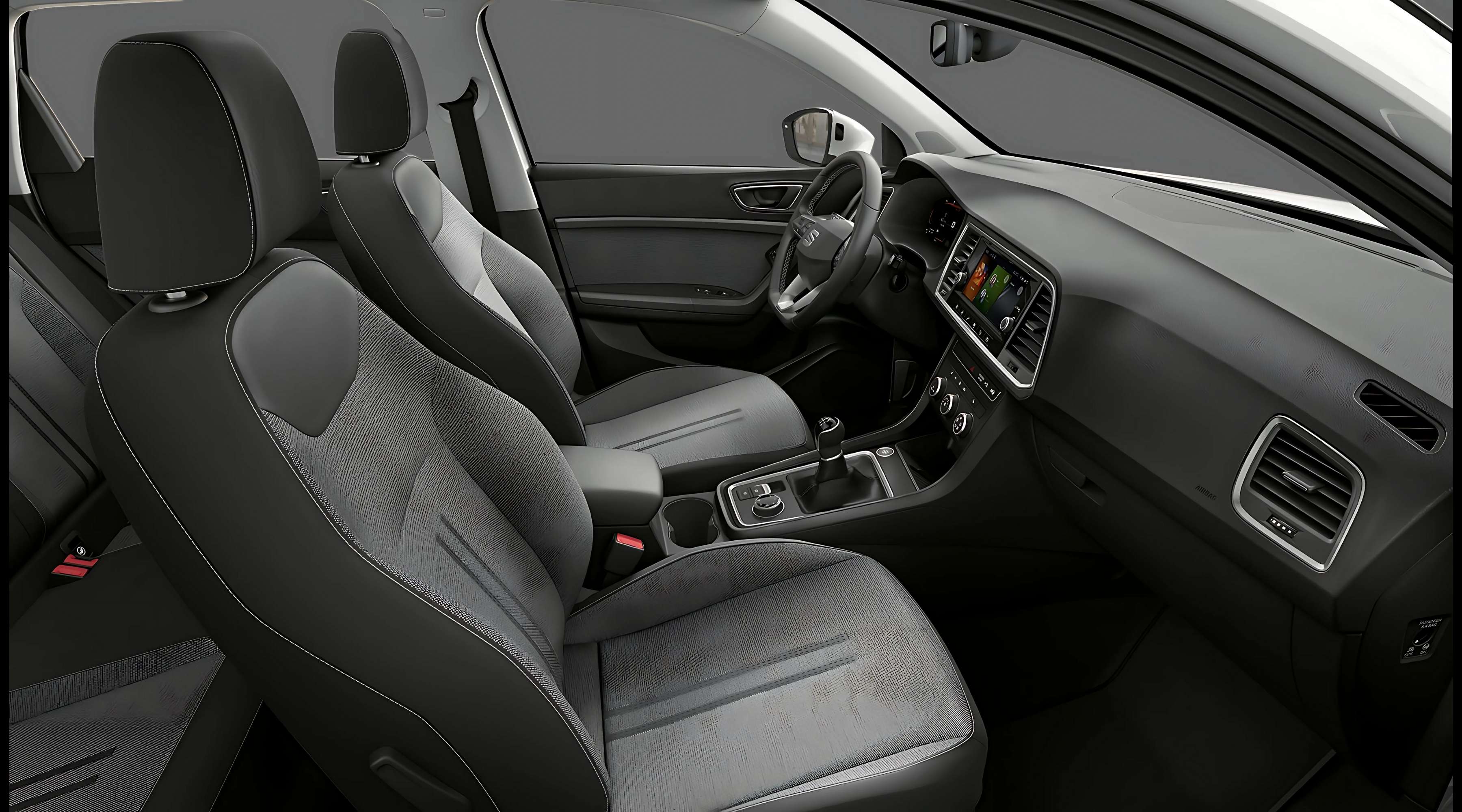 Ansicht des Armaturenbretts eines SEAT Ateca