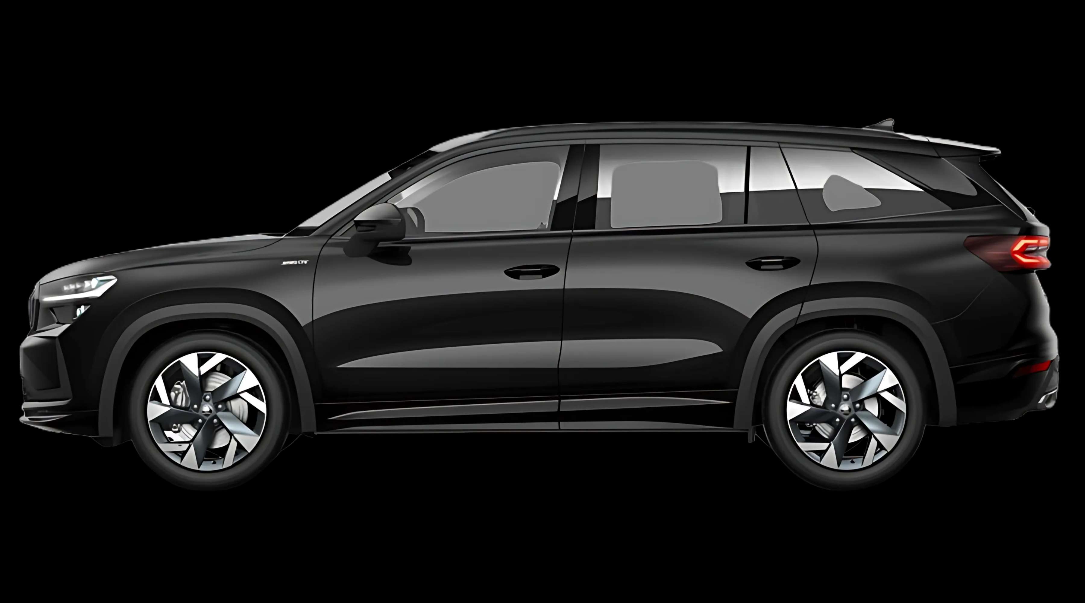 Seitenansicht eines Skoda Kodiaq