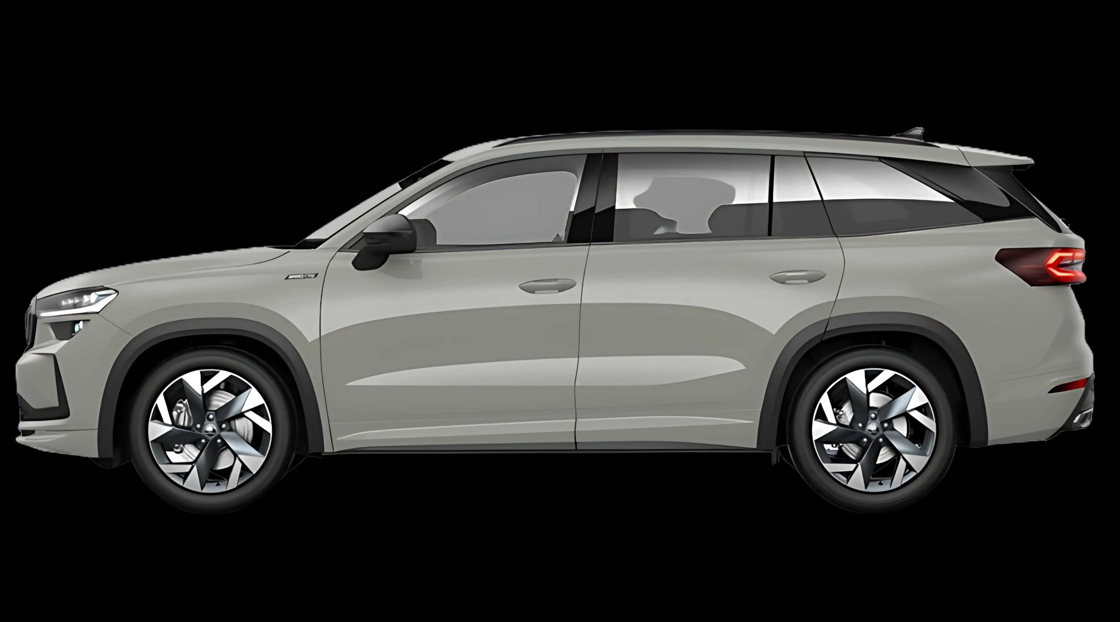 Seitenansicht eines Skoda Kodiaq