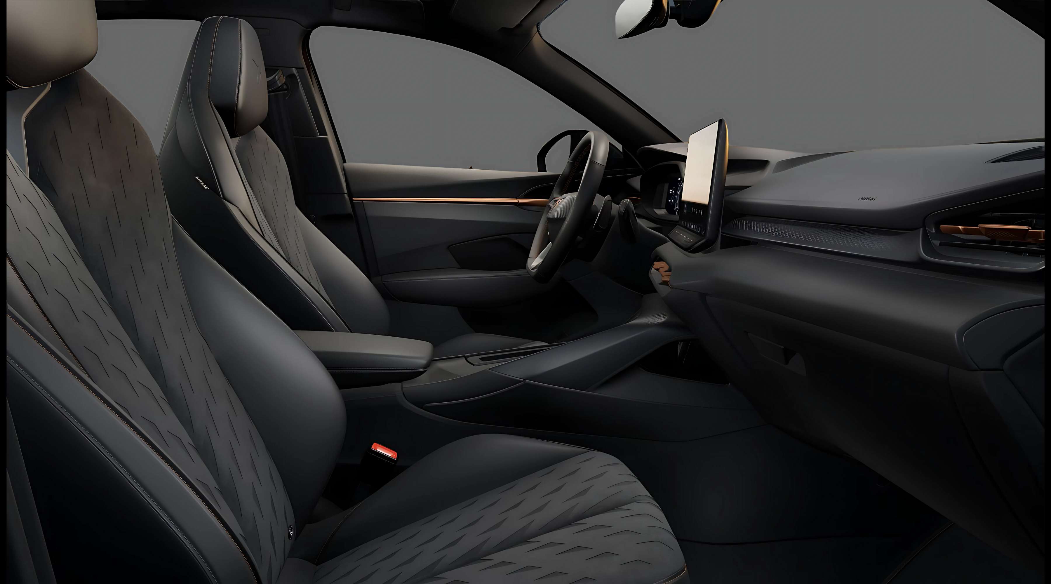 Ansicht der Frontsitze eines CUPRA Terramar