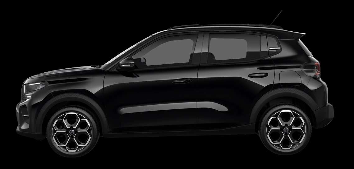 Seitenansicht eines Citroën C3
