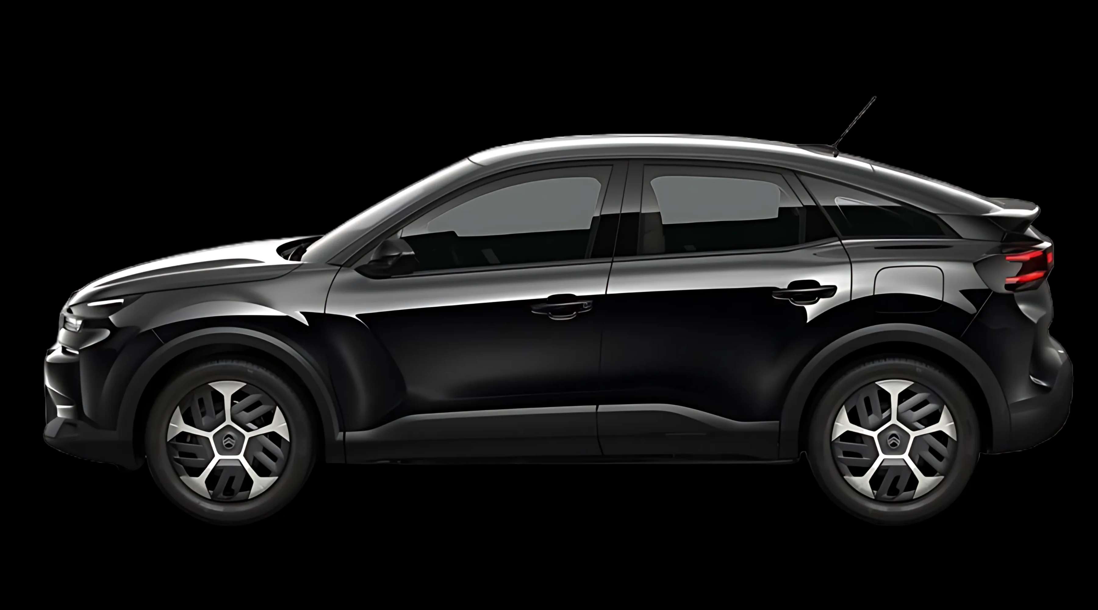 Seitenansicht eines Citroën C4