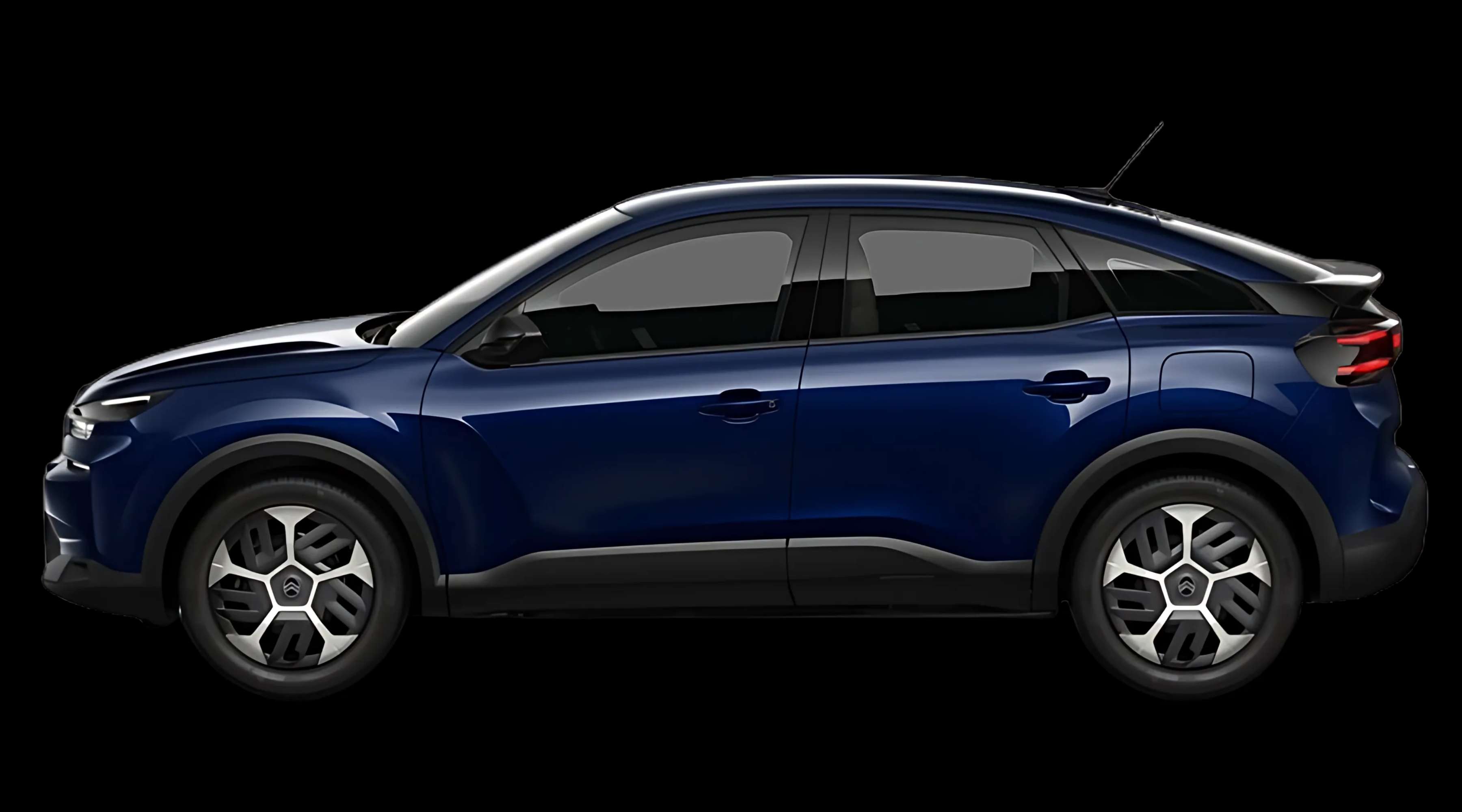 Seitenansicht eines Citroën C4