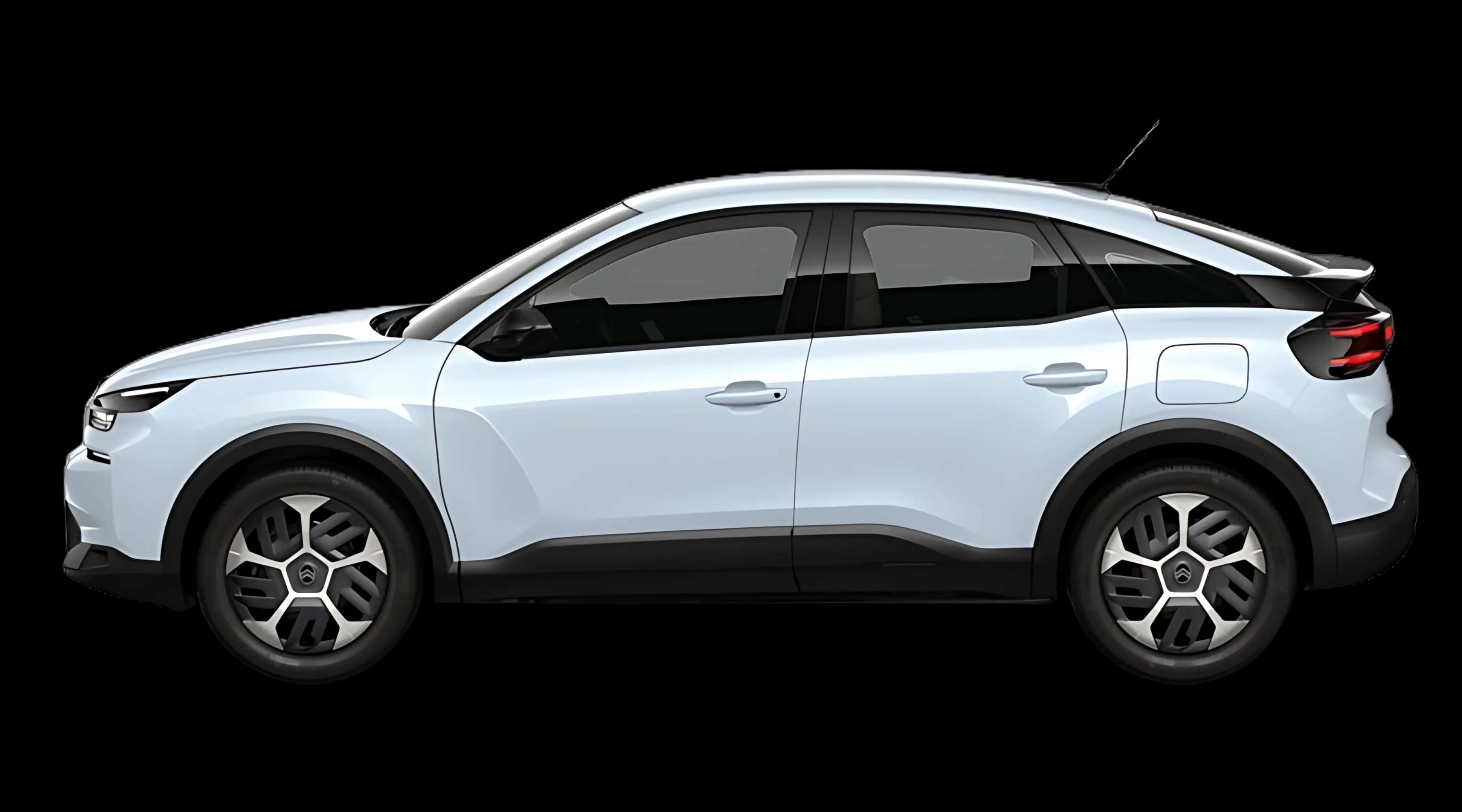 Seitenansicht eines Citroën C4
