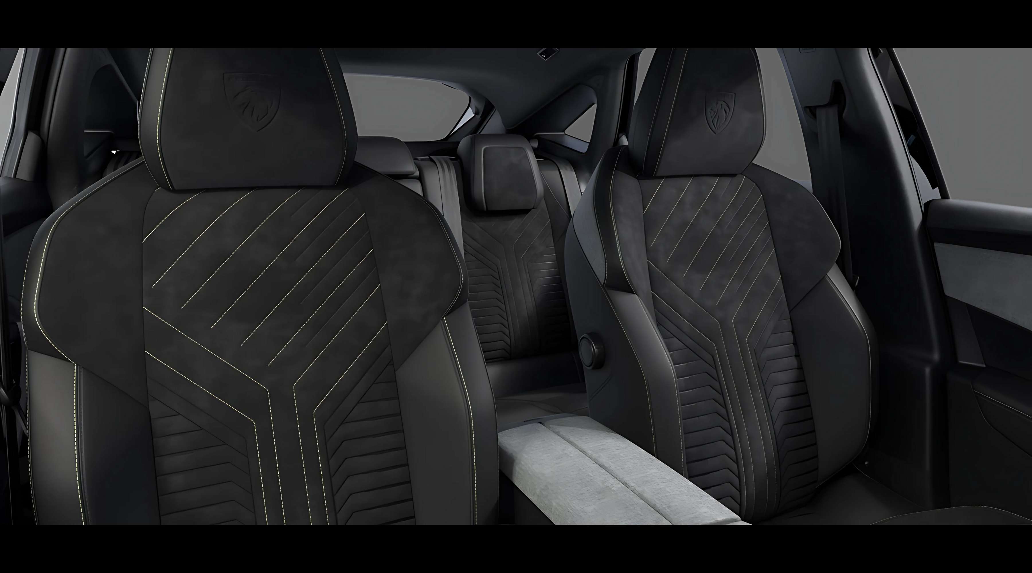 Ansicht der Frontsitze eines Peugeot 3008