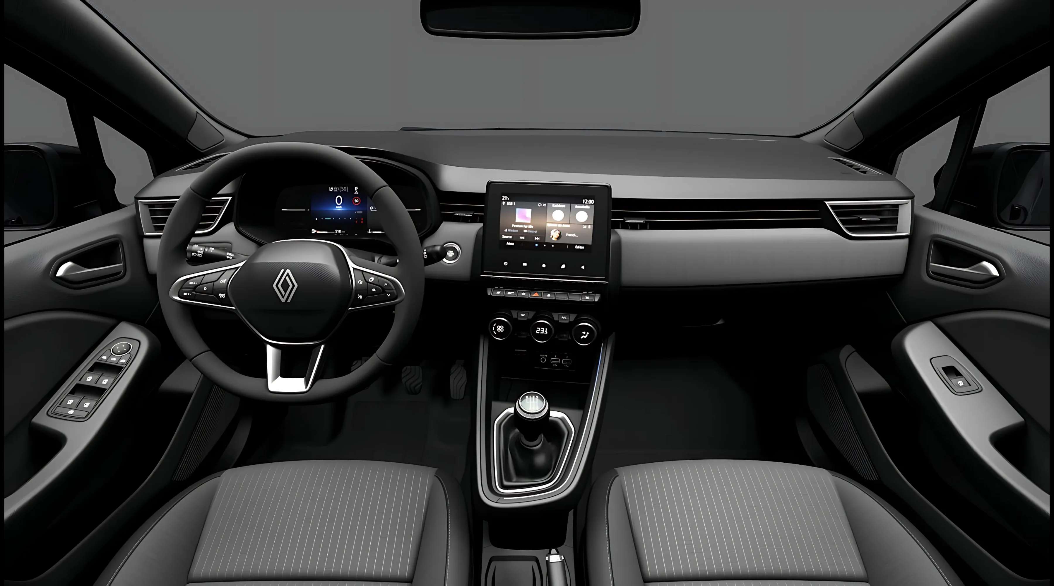 Armaturenbrett eines Renault Clio