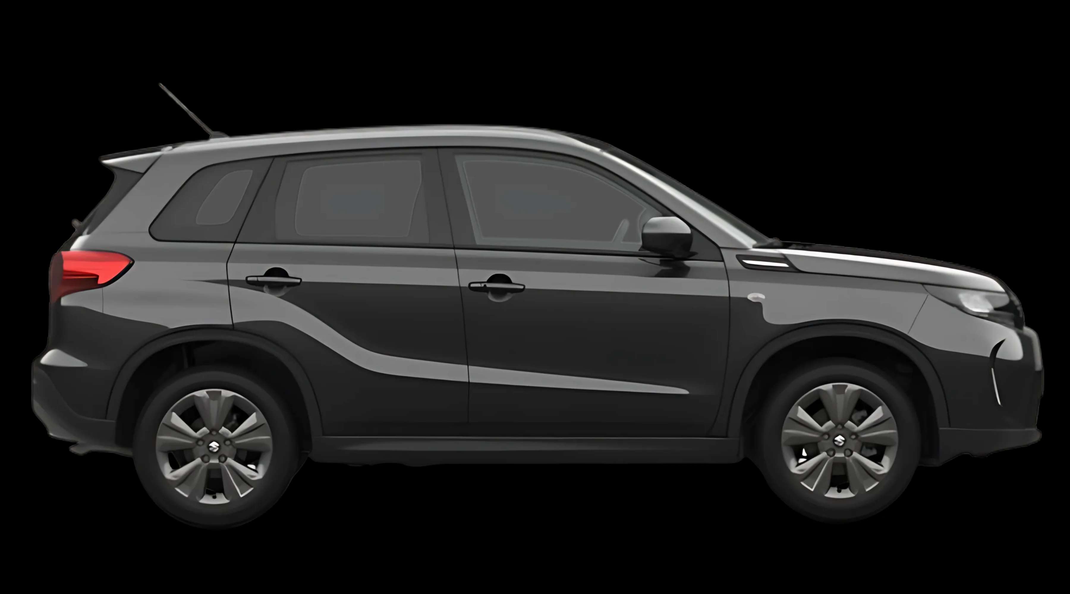 Seitenansicht eines Suzuki Vitara