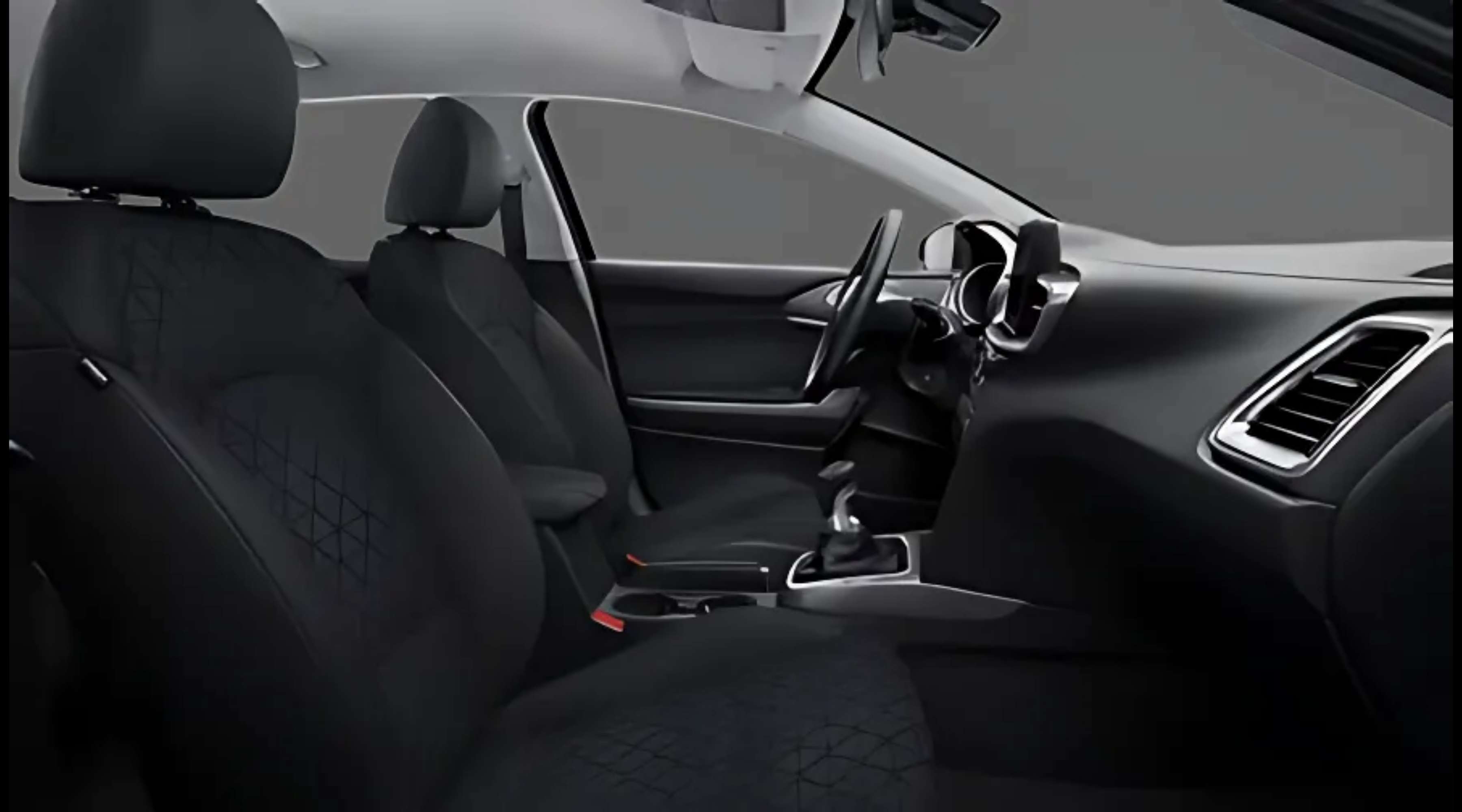Ansicht der Frontsitze eines Kia Ceed