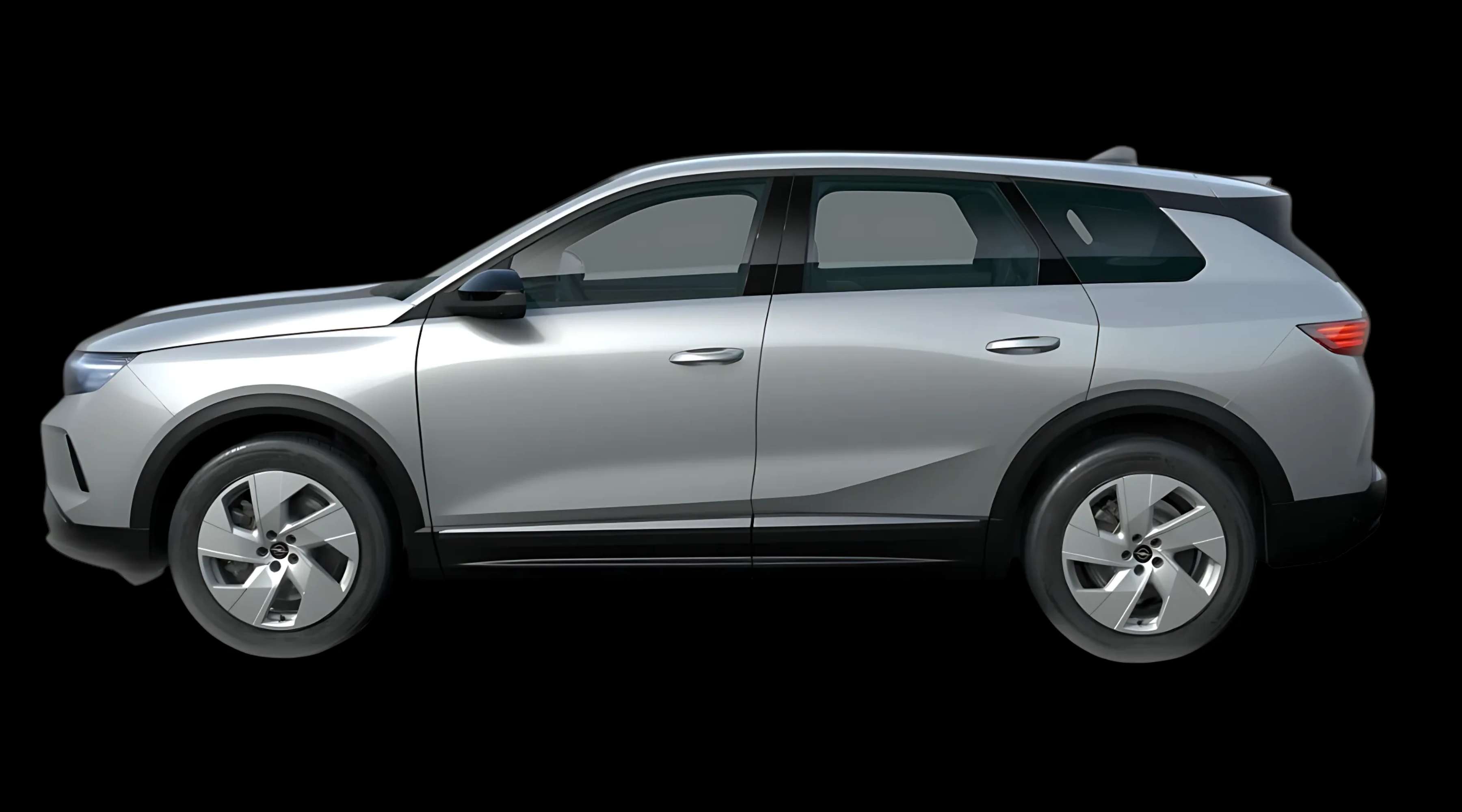 Seitenansicht eines Opel Grandland
