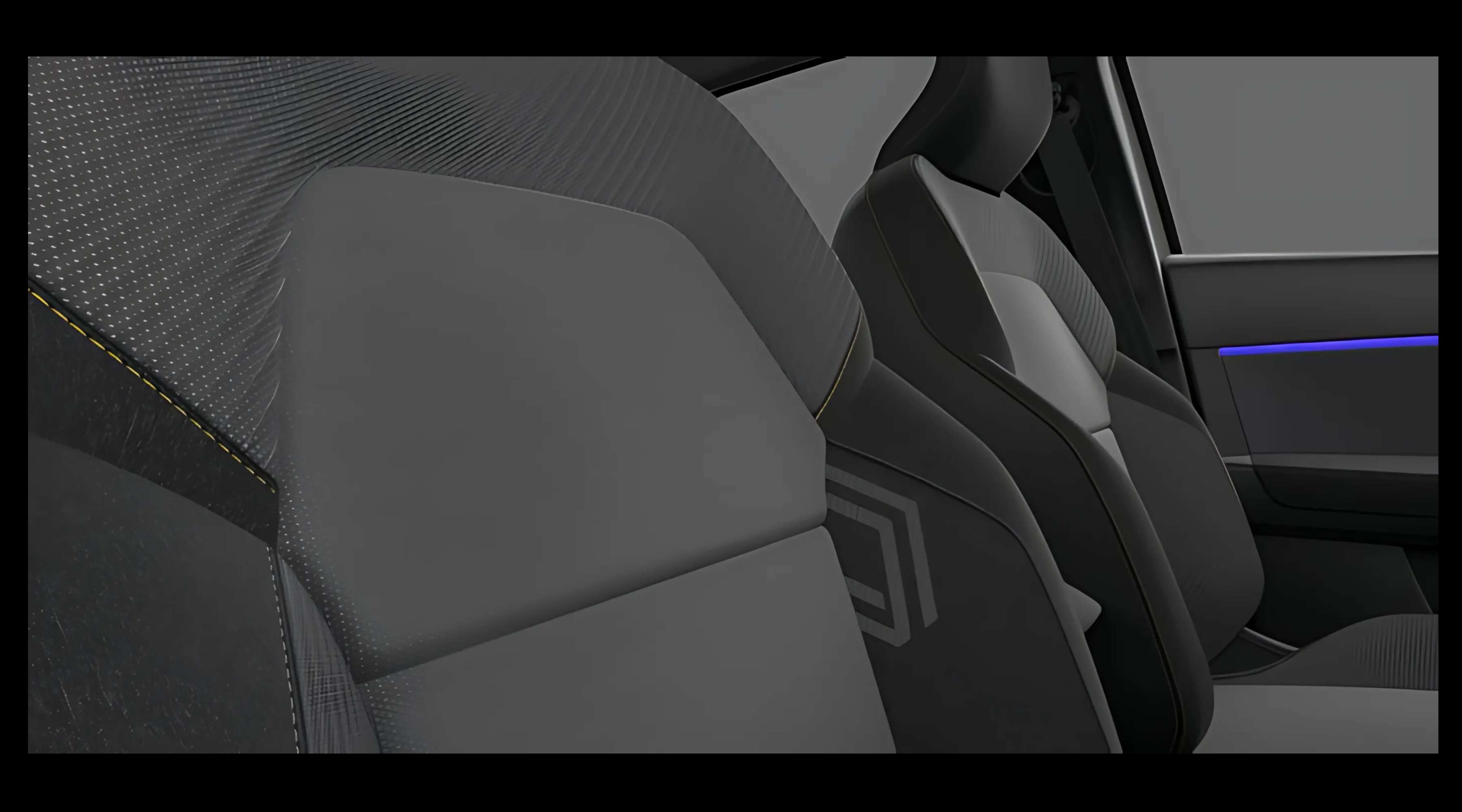 Vordersitze eines Renault Symbioz