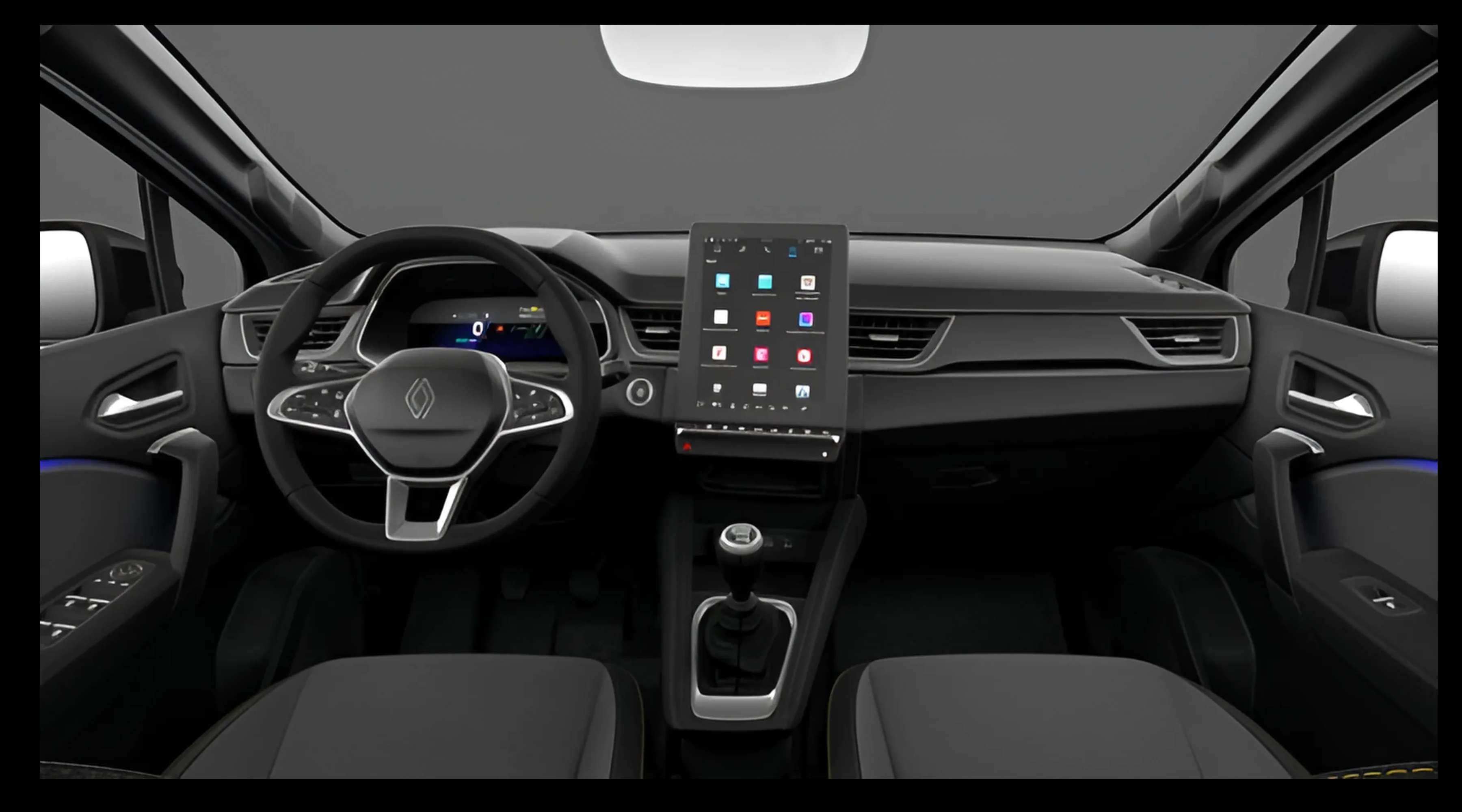 Armaturenbrett eines Renault Symbioz