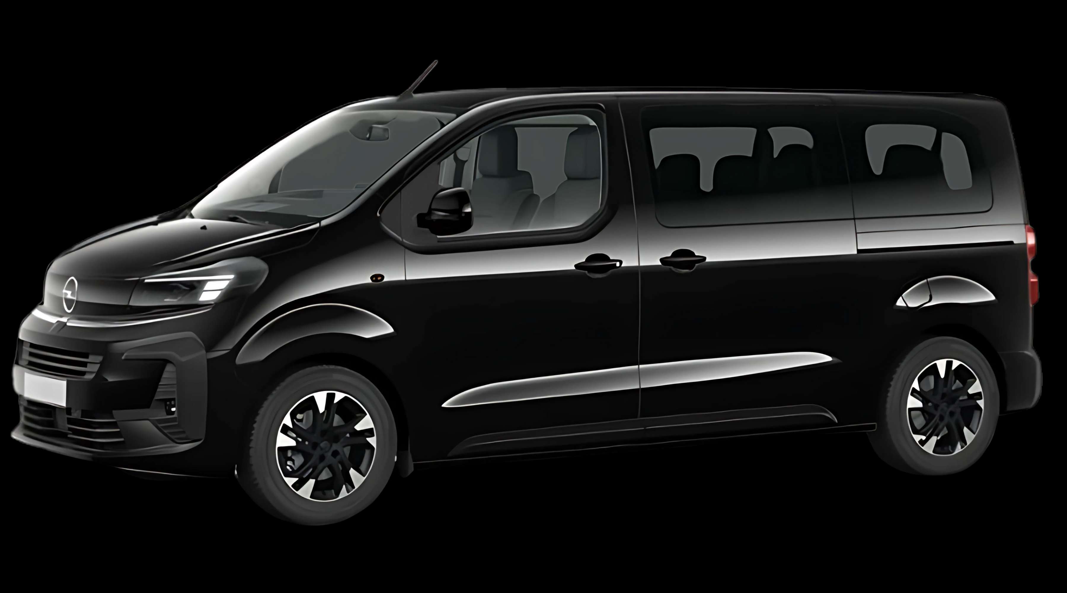 Seitenansicht eines Opel Zafira