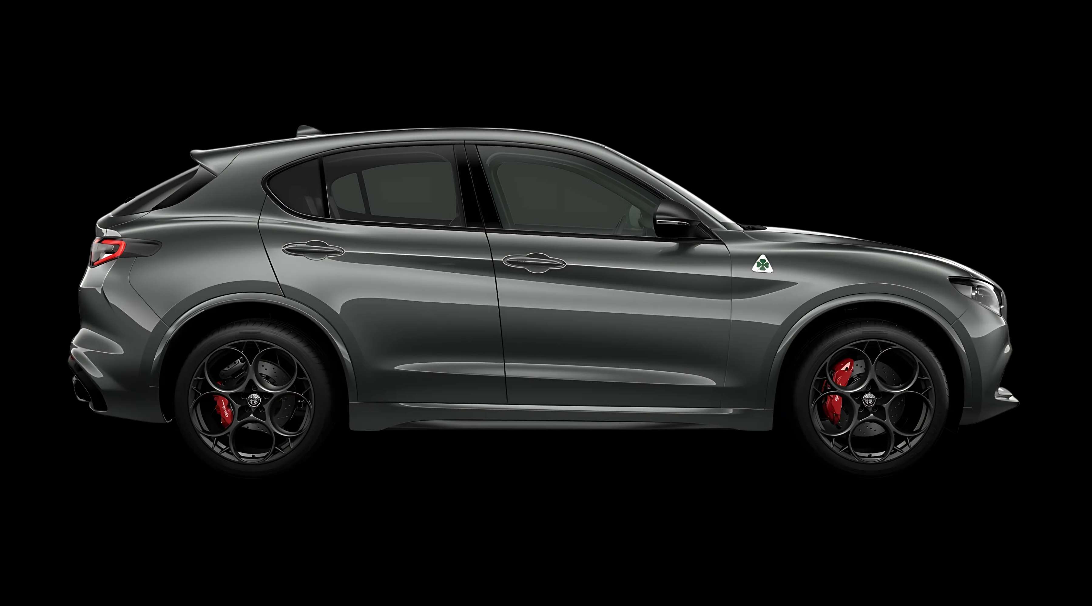 Seitenansicht eines Alfa Romeo Stelvio