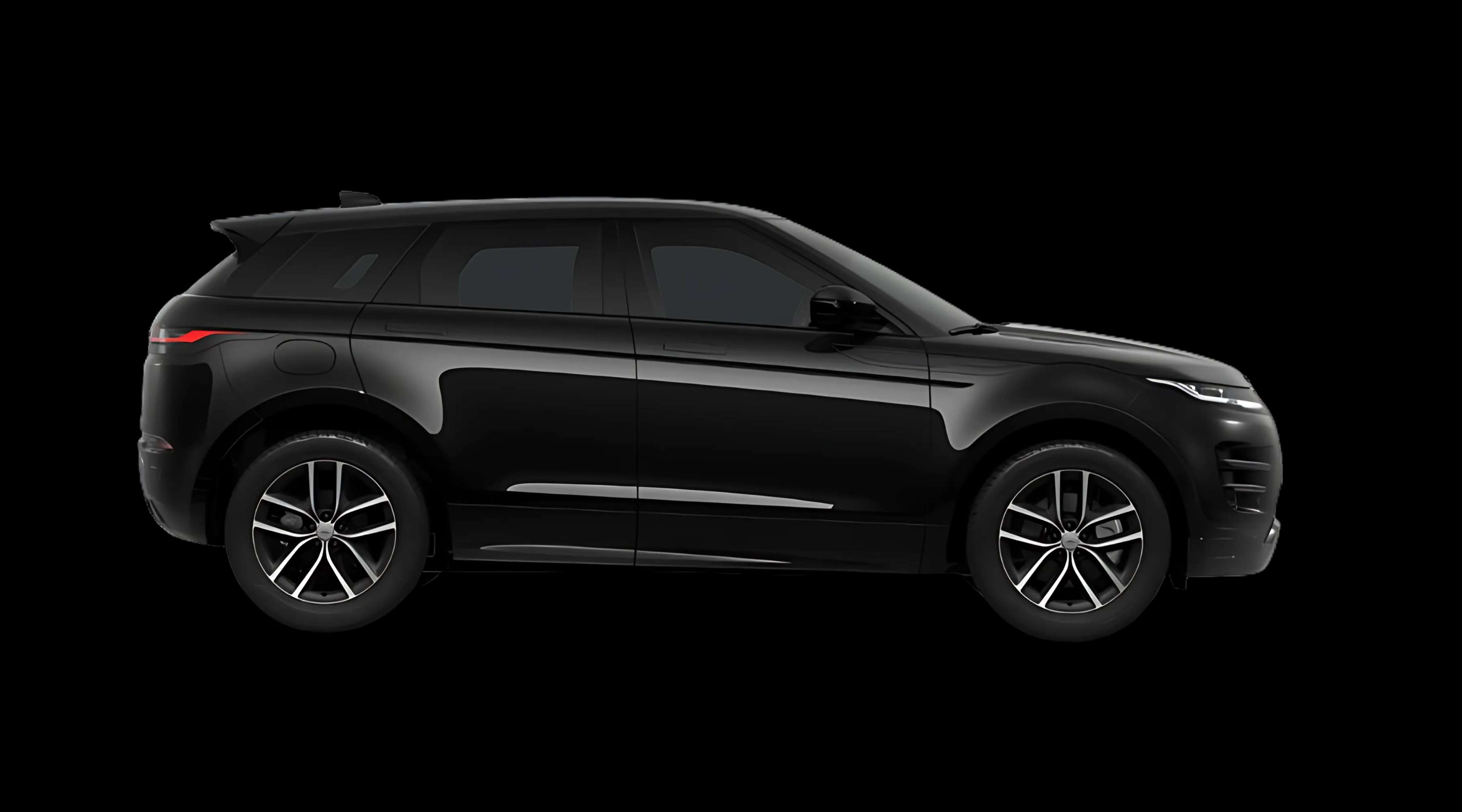 Seitenansicht eines Land Rover Range Rover Evoque