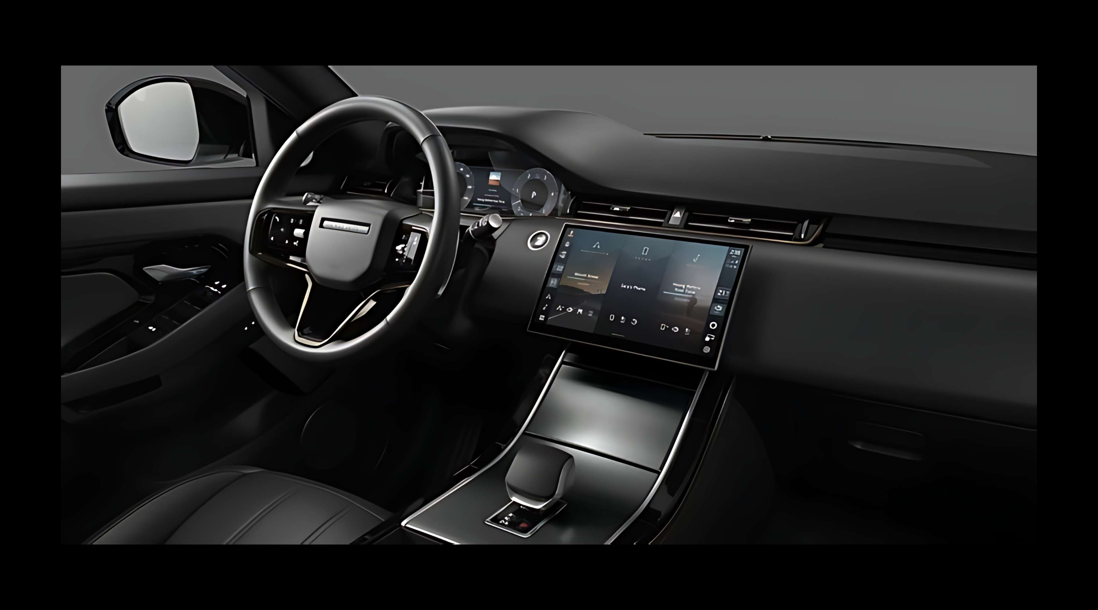 Armaturenbrett eines Land Rover Range Rover Evoque