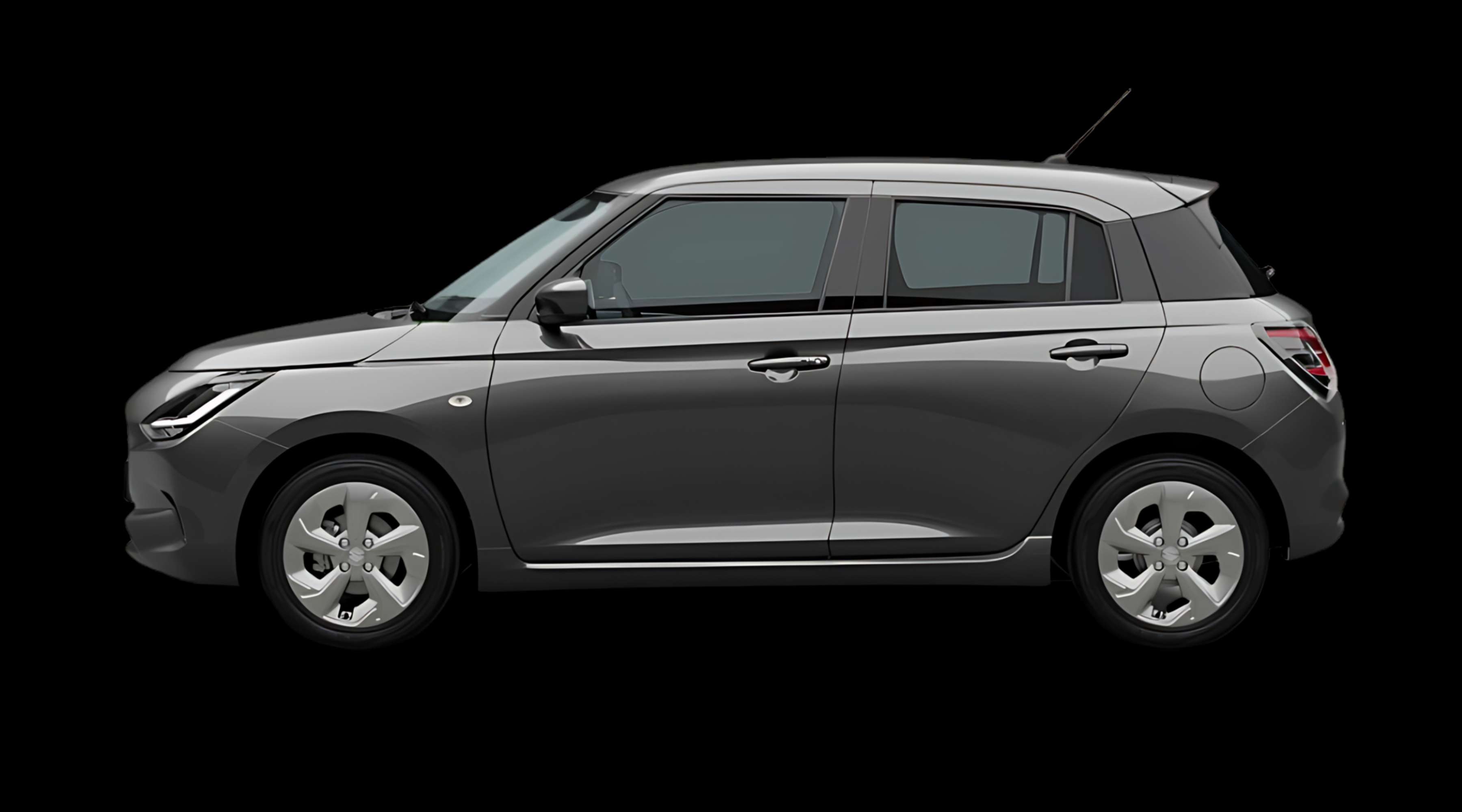 Seitenansicht eines Suzuki Swift
